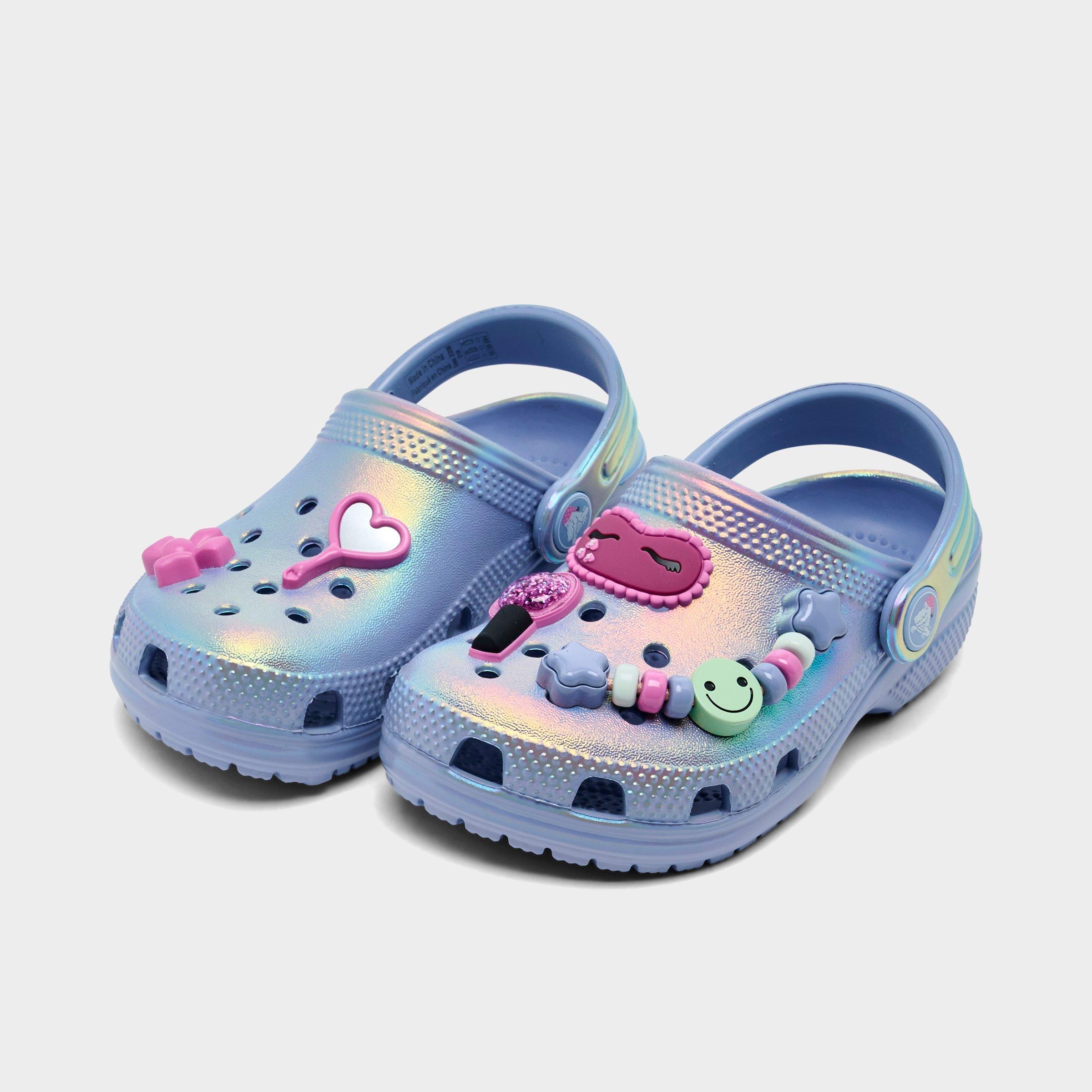 Girls' Toddler Crocs Sleepover Party Classic Clog Shoes