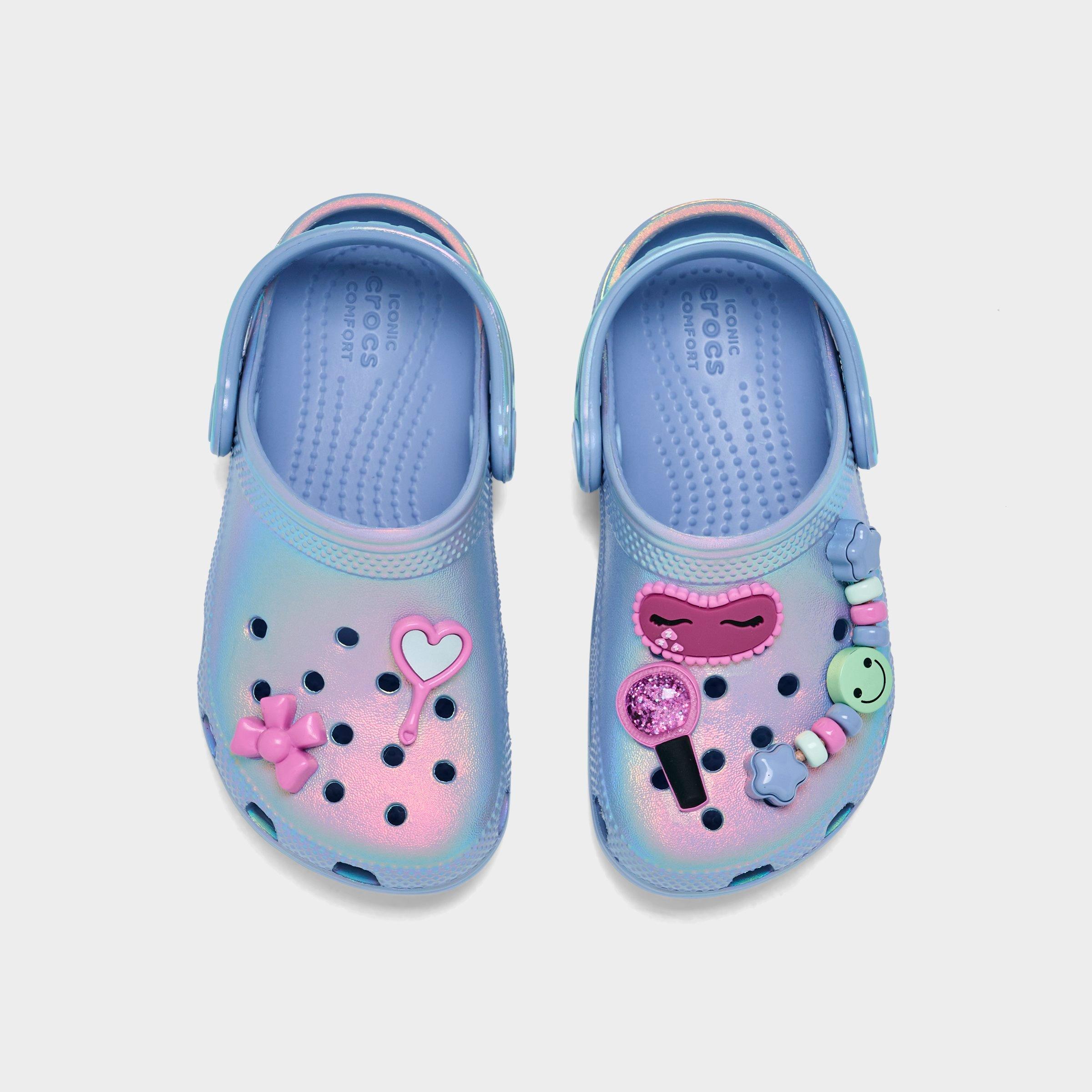 Girls' Toddler Crocs Sleepover Party Classic Clog Shoes
