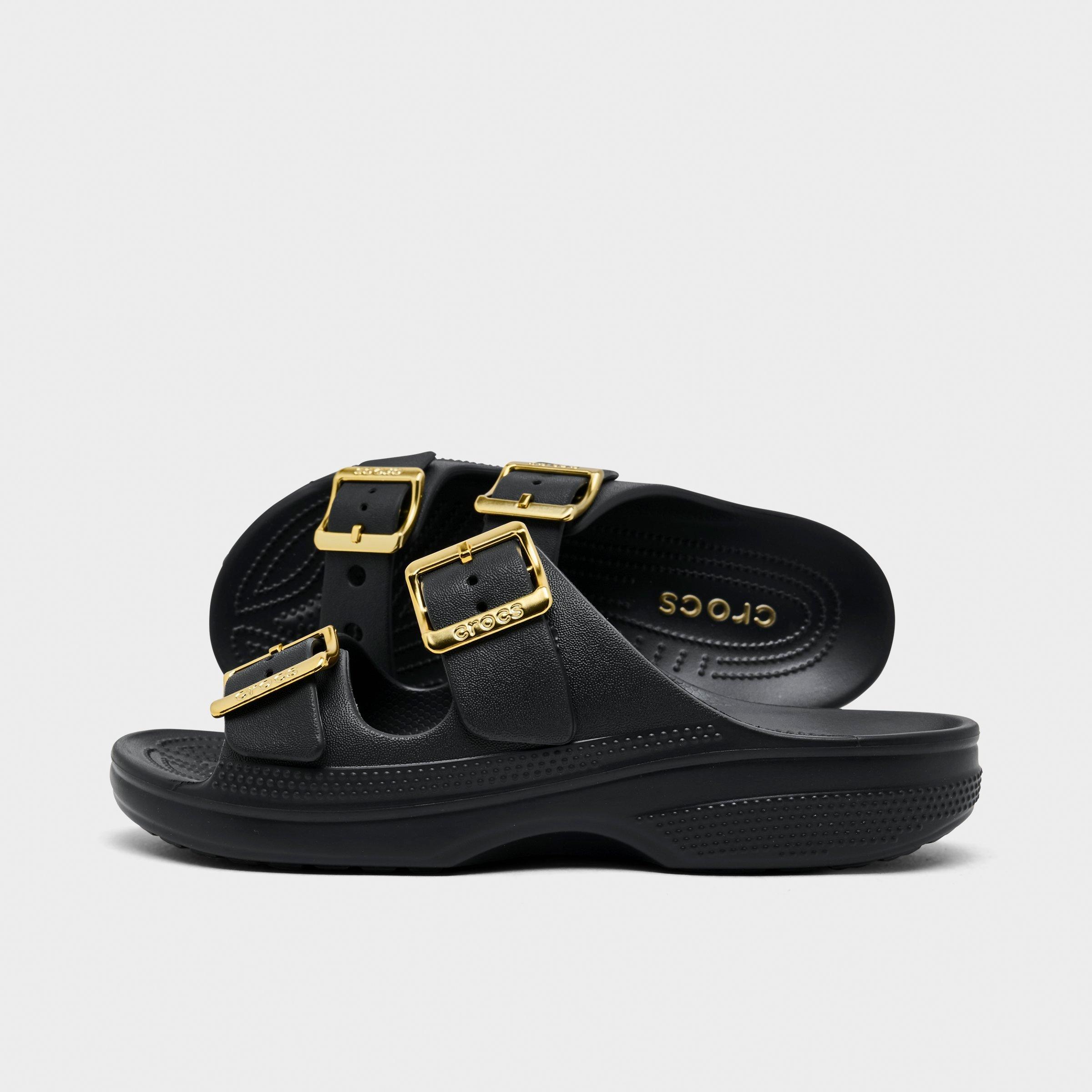 Women's Crocs Saturday Metallic Buckle Casual Sandals | JD Sports