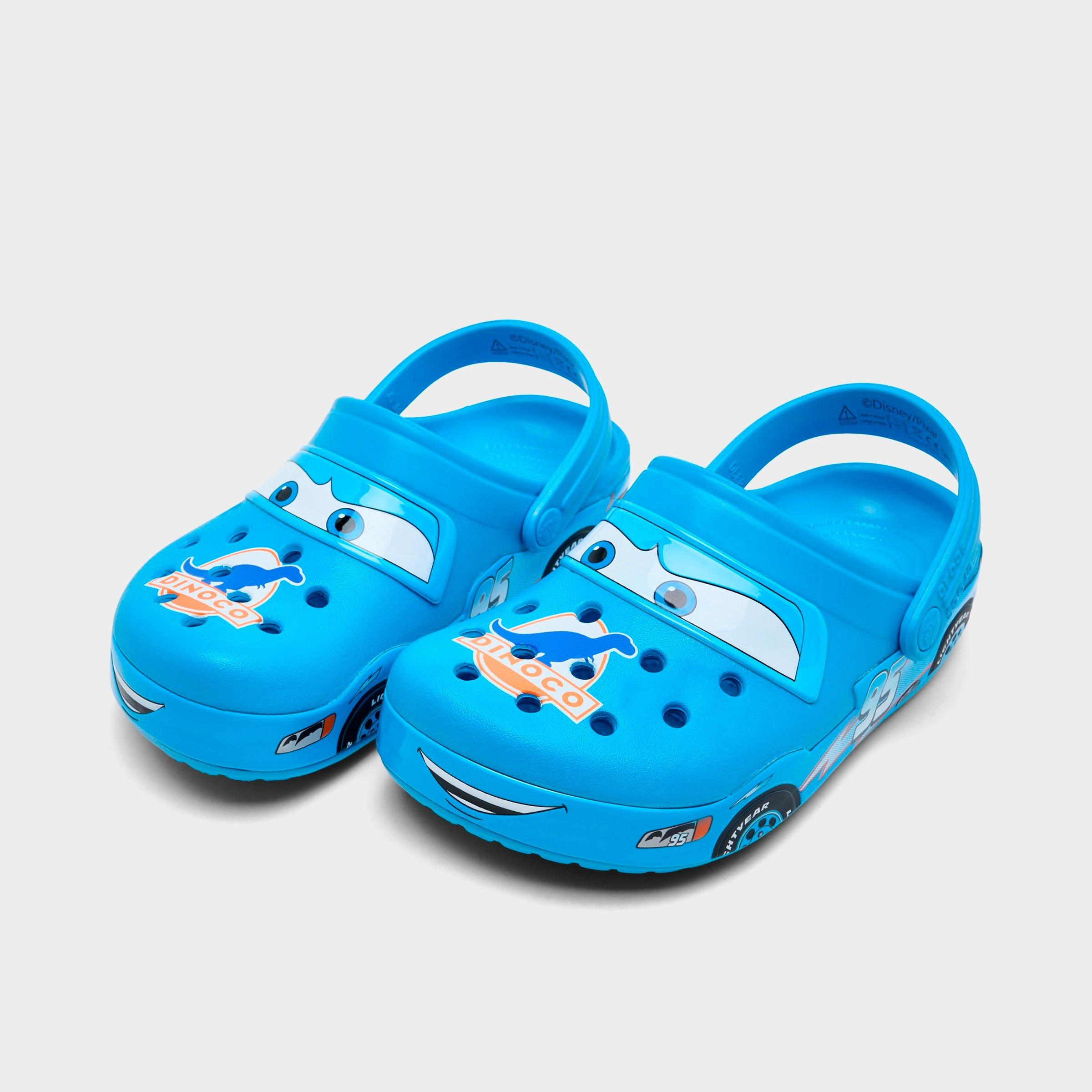 Little Kids’ Crocs x Cars Dinoco Lightning McQueen Classic Clog Shoes