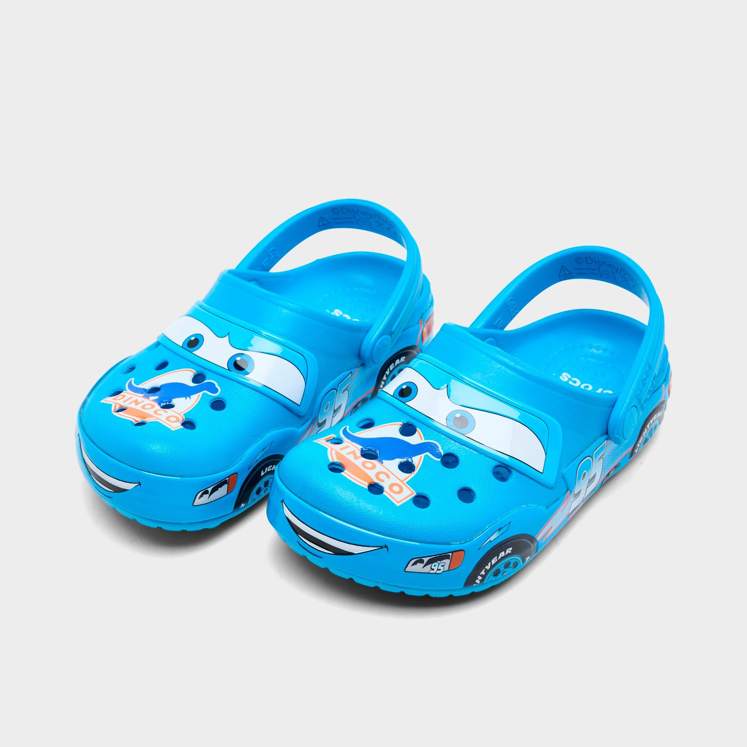 Kids' Toddler Crocs x Cars Dinoco Lightning McQueen Classic Clog Shoes