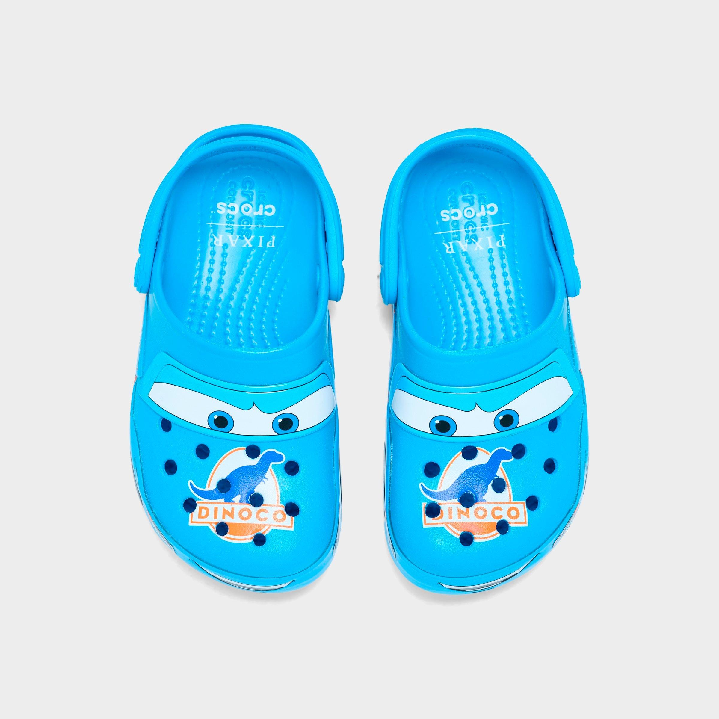 Kids' Toddler Crocs x Cars Dinoco Lightning McQueen Classic Clog Shoes