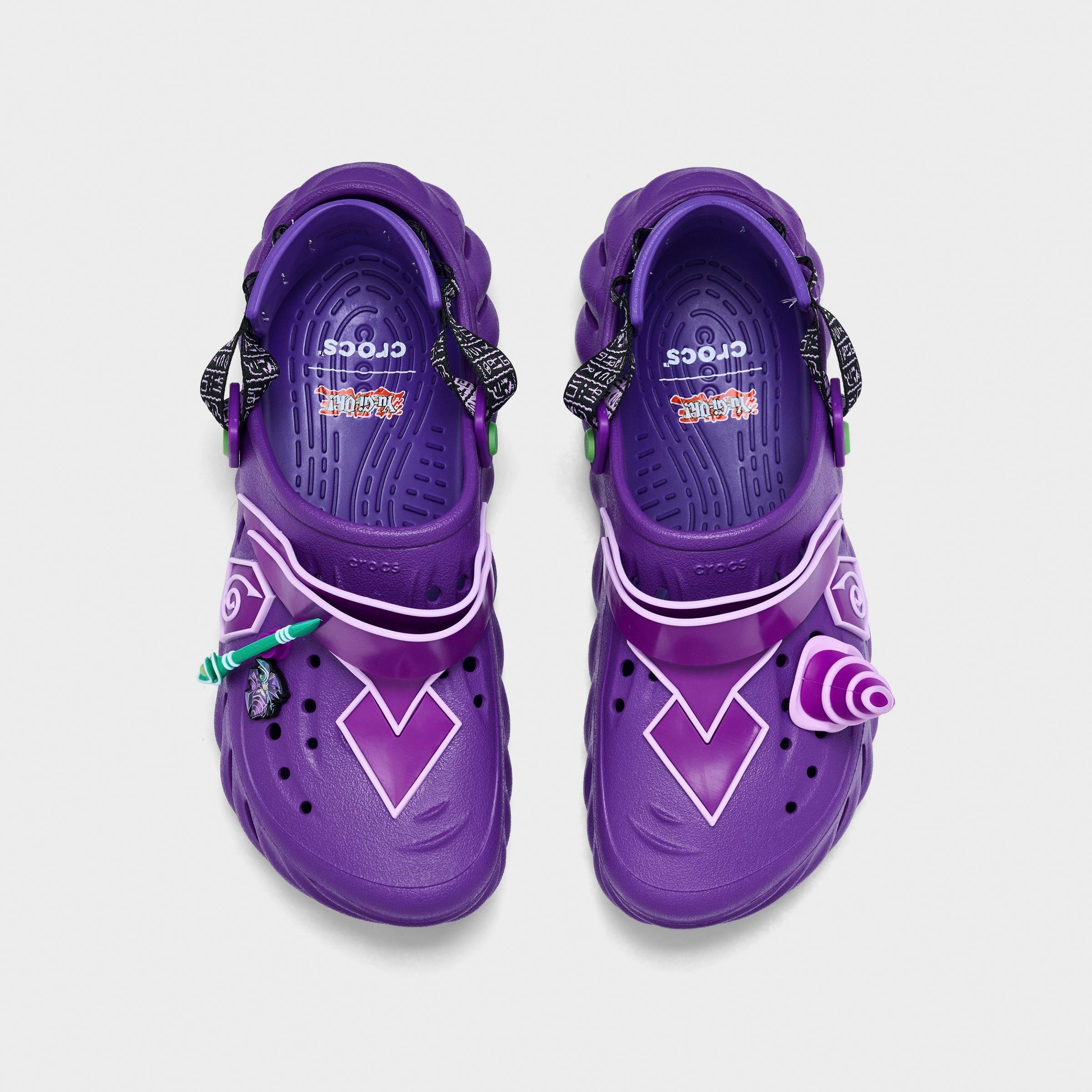 Crocs x Yu-Gi-Oh! Dark Magician Classic Echo Clog Shoes