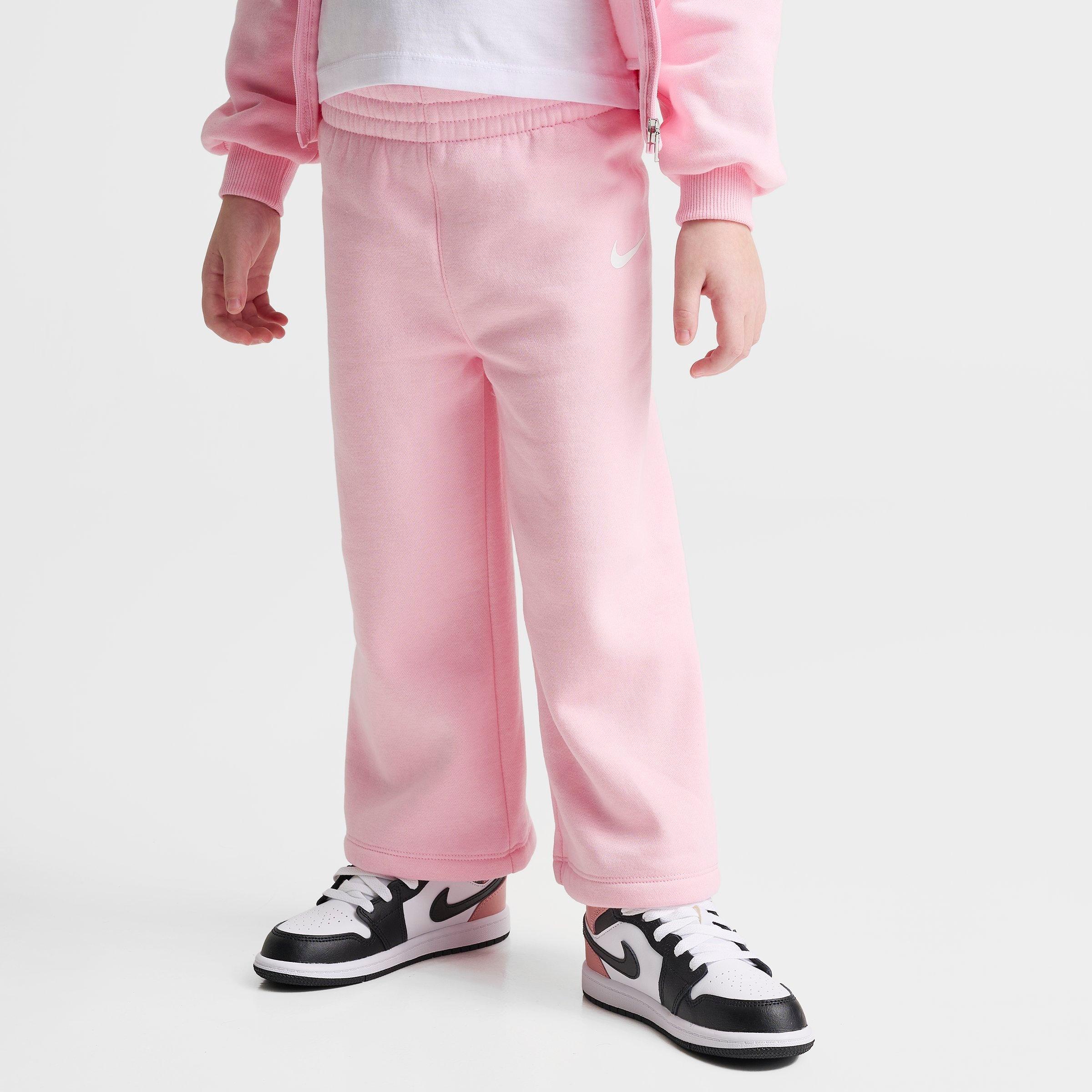 Girls' Toddler Nike Full-Zip Hoodie and Wide Leg Sweatpants Set