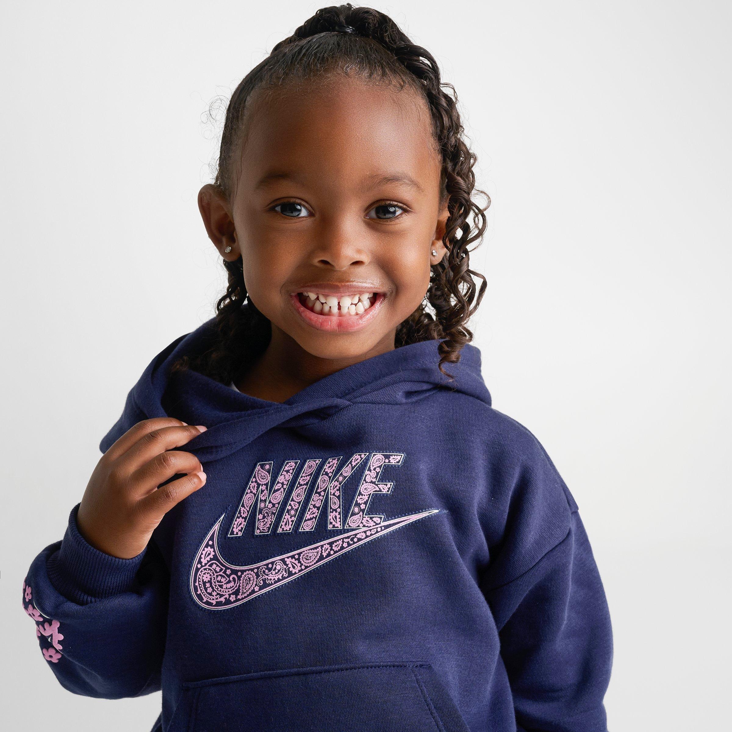 Girls' Toddler Nike Paisley Pullover Hoodie and Jogger Pants Set