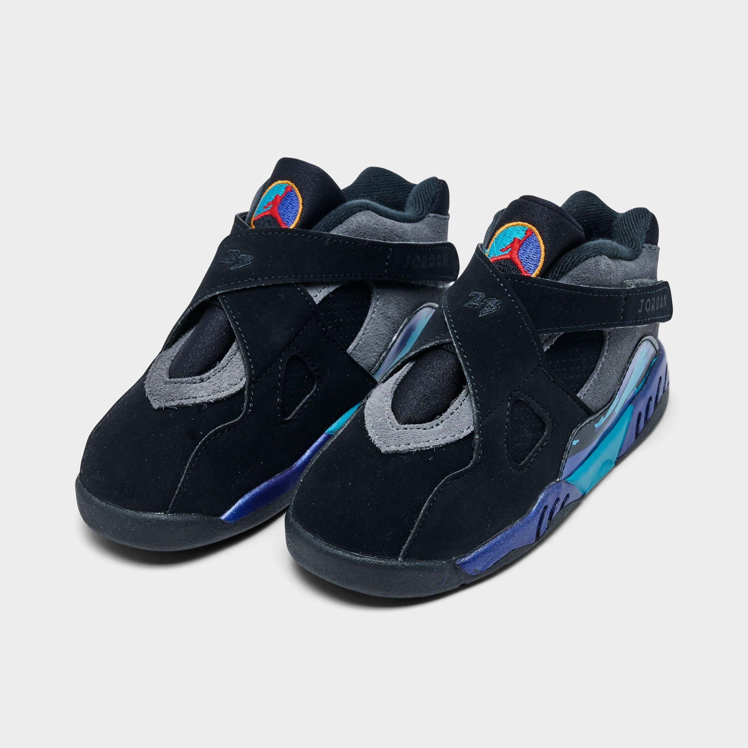 Kids' Toddler Air Jordan Retro 8 Basketball Shoes