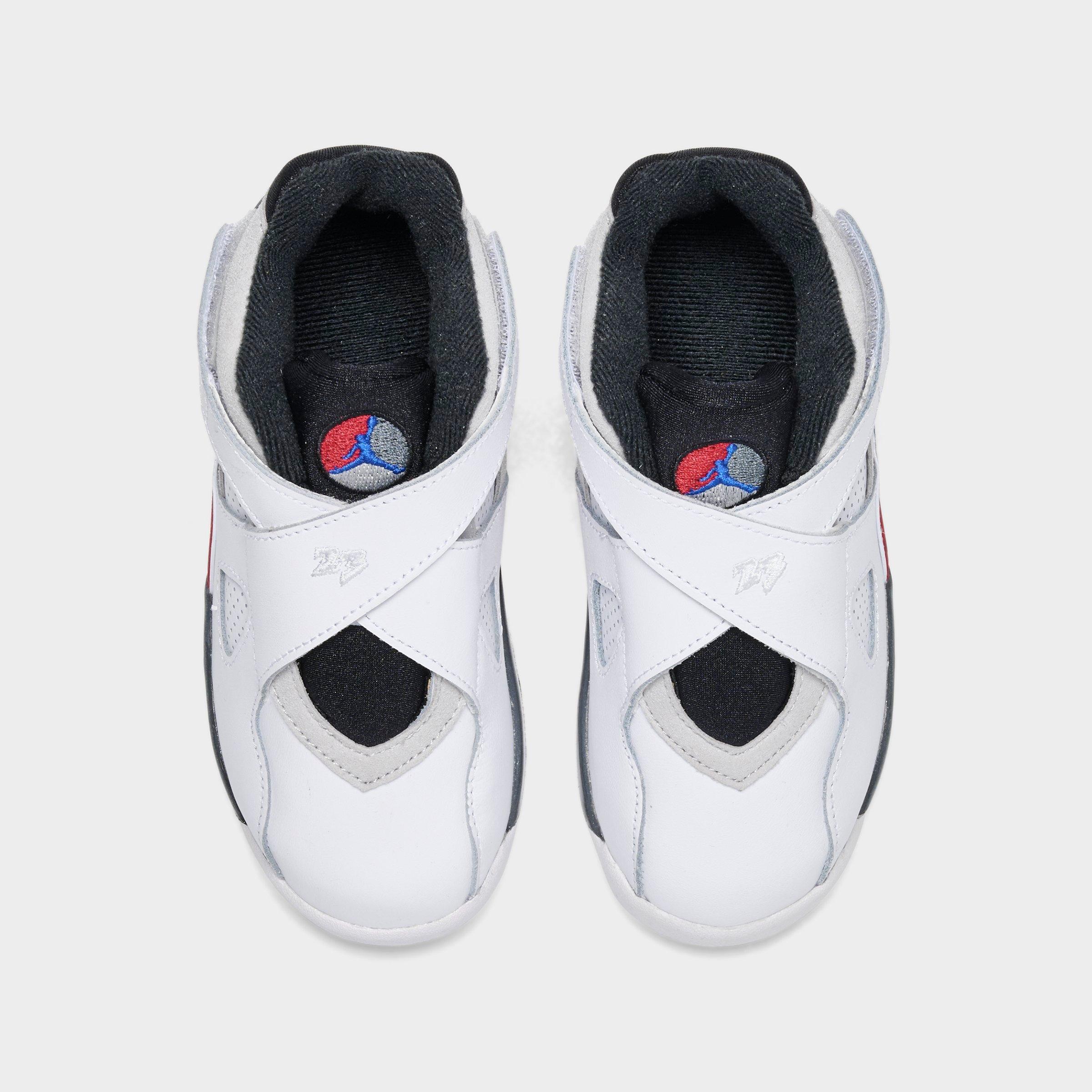 Kids' Toddler Air Jordan Retro 8 Basketball Shoes