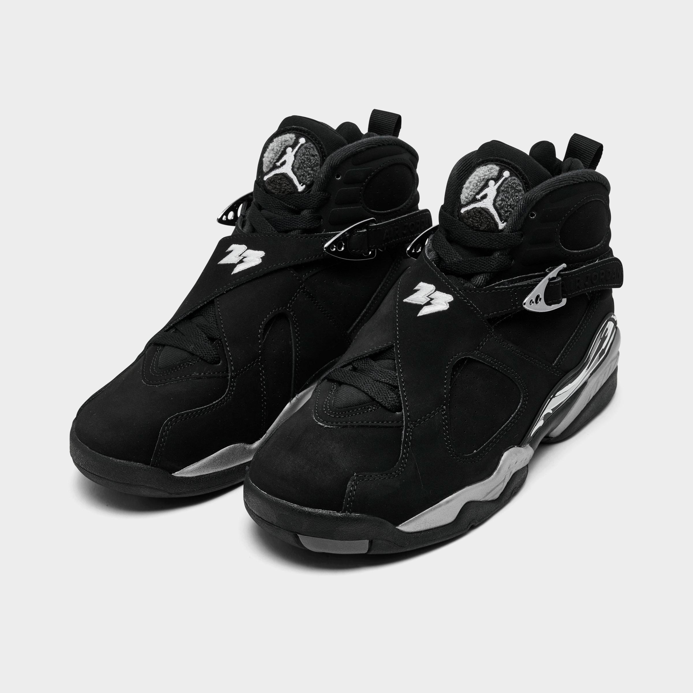 Big Kids' Air Jordan Retro 8 Basketball Shoes