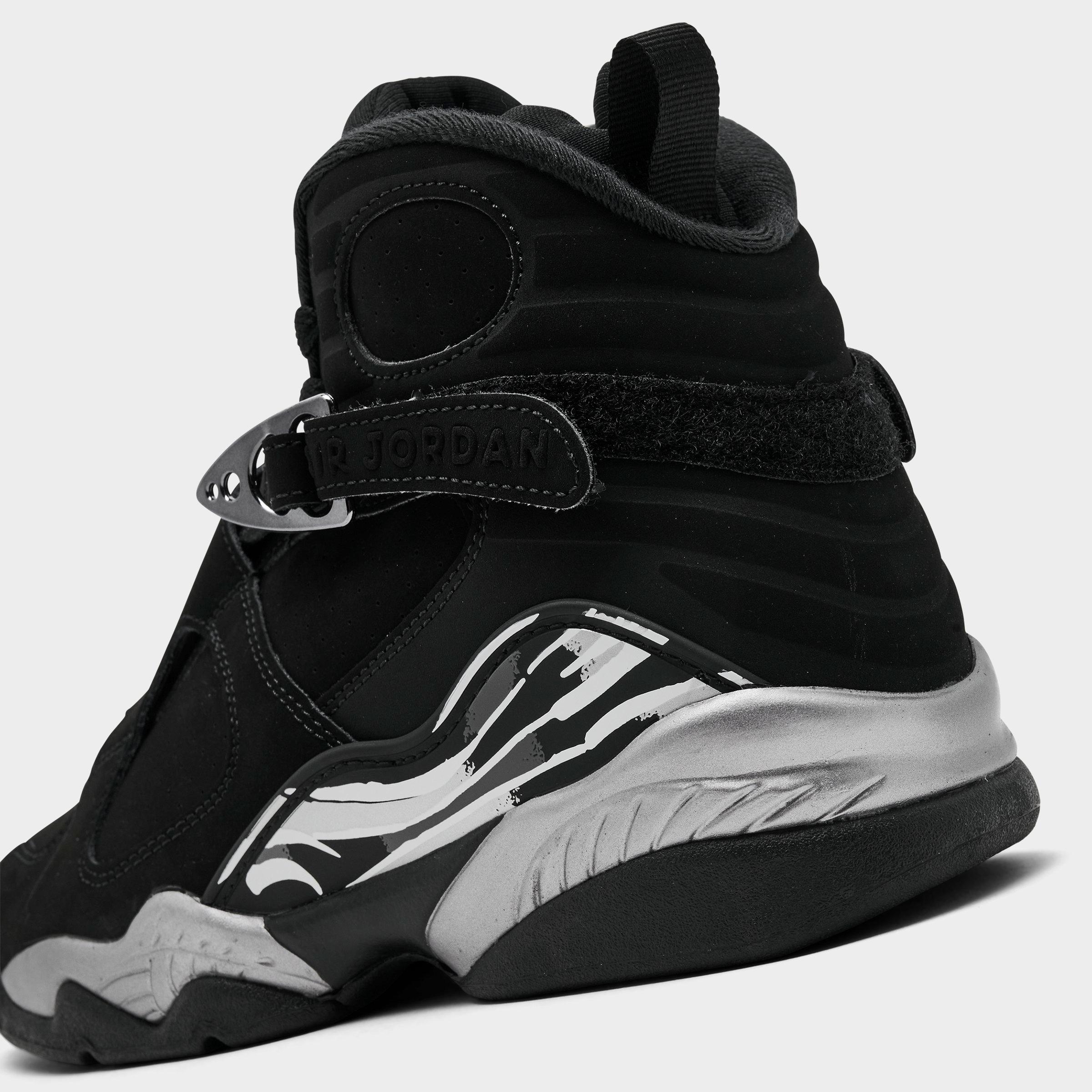 Big Kids' Air Jordan Retro 8 Basketball Shoes