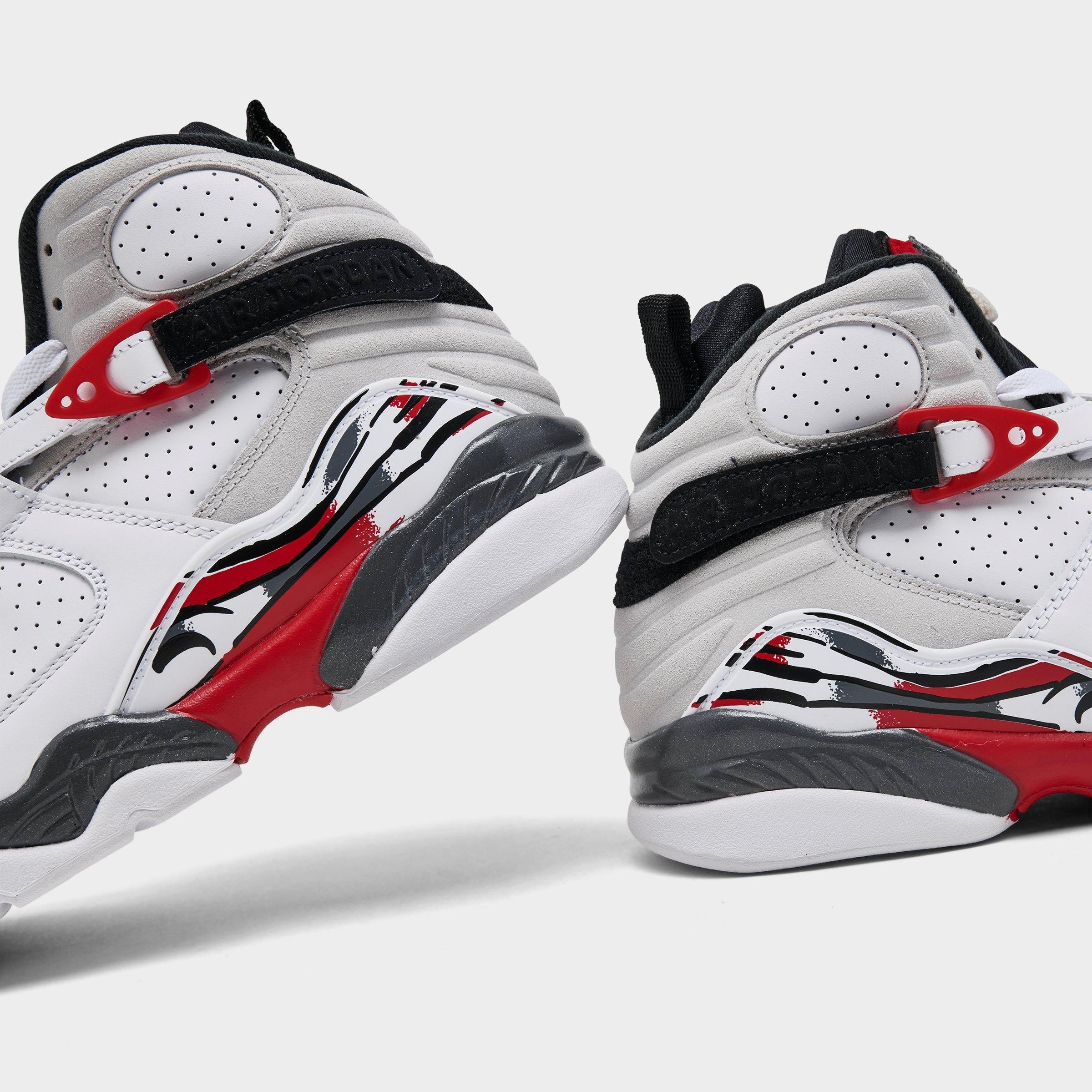 Big Kids' Air Jordan Retro 8 Basketball Shoes