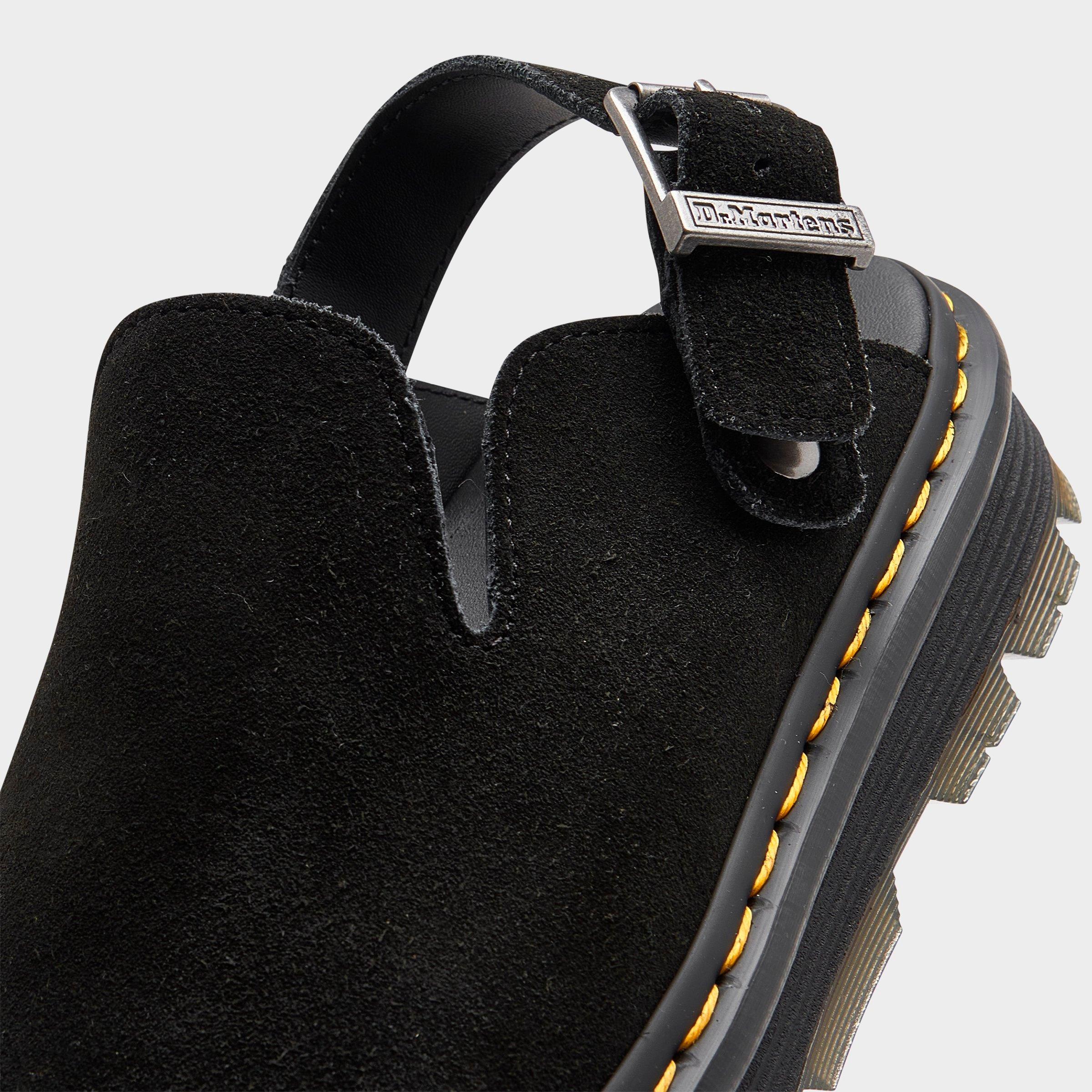 Women's Dr. Martens Zebzag Suede Slingback Mule Sandals