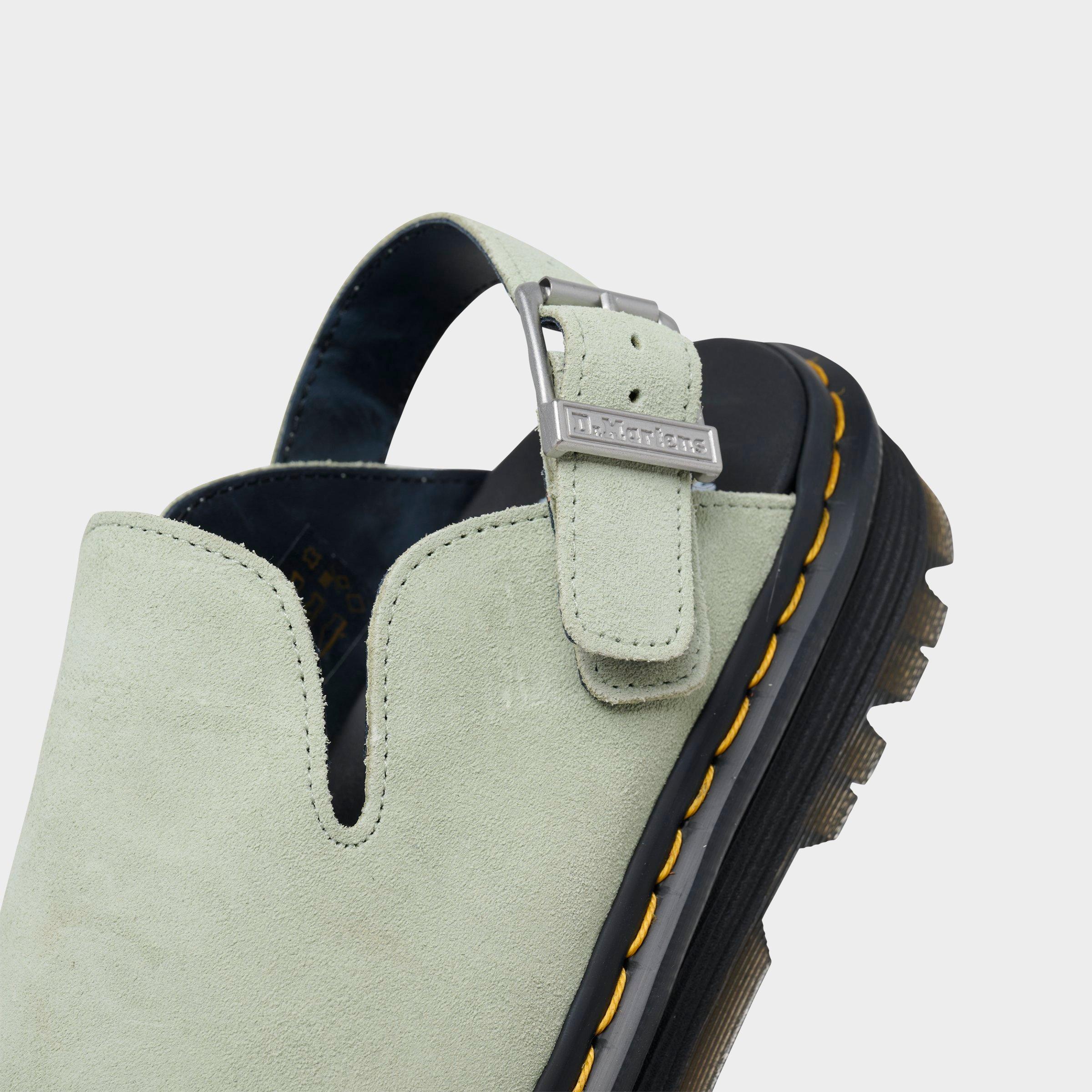 Women's Dr. Martens Zebzag Suede Slingback Mule Sandals