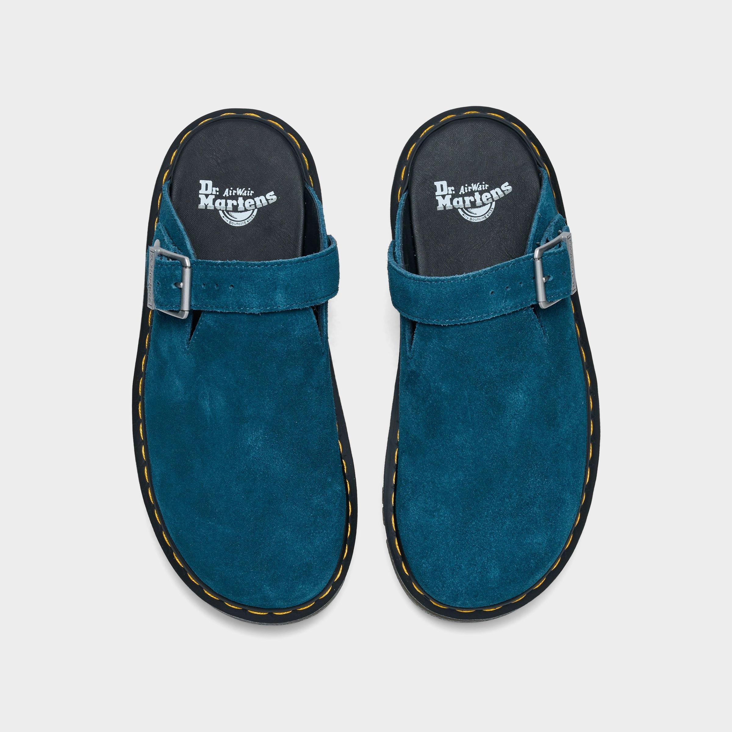 Women's Dr. Martens Zebzag Suede Slingback Mule Sandals