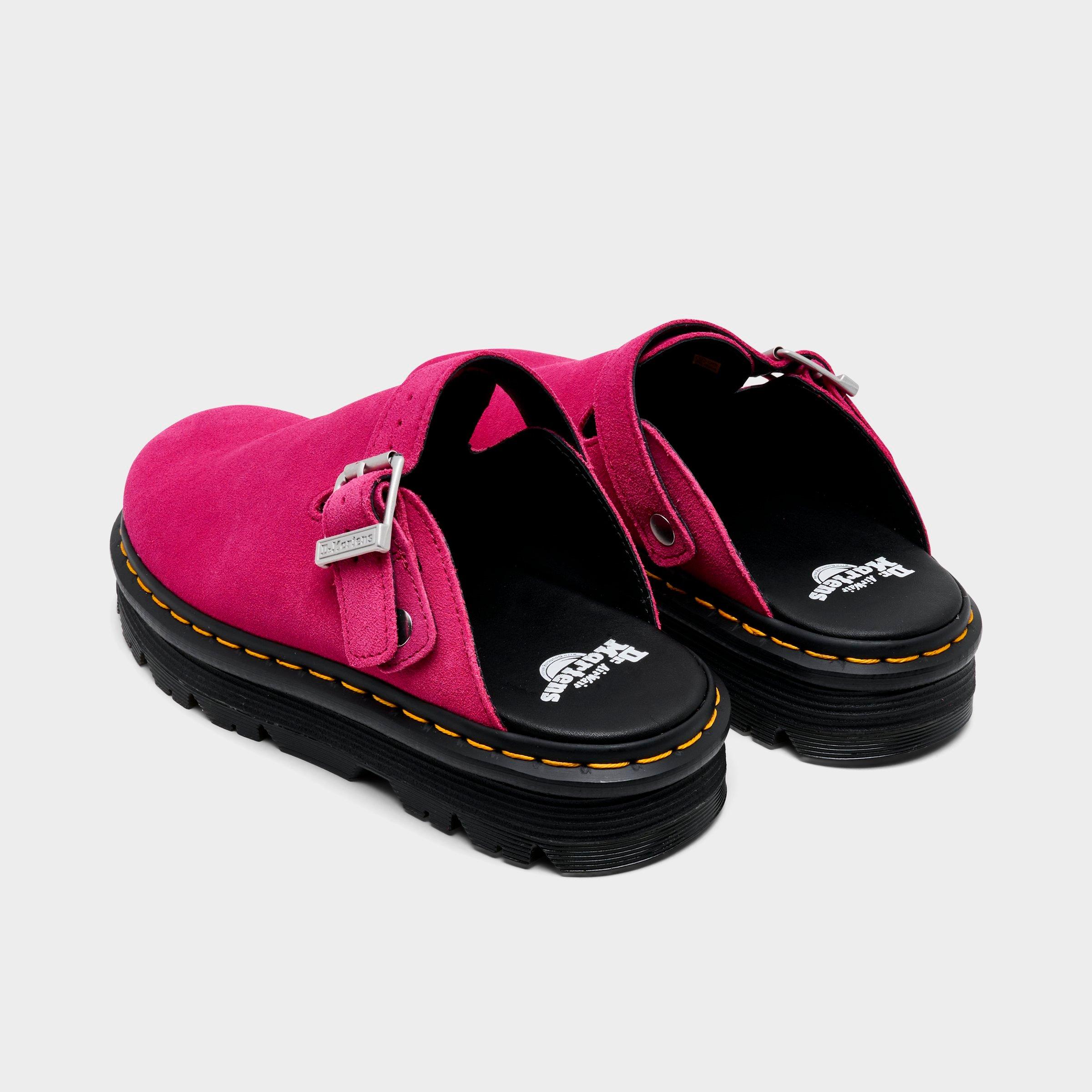 Women's Dr. Martens Zebzag Suede Slingback Mule Sandals