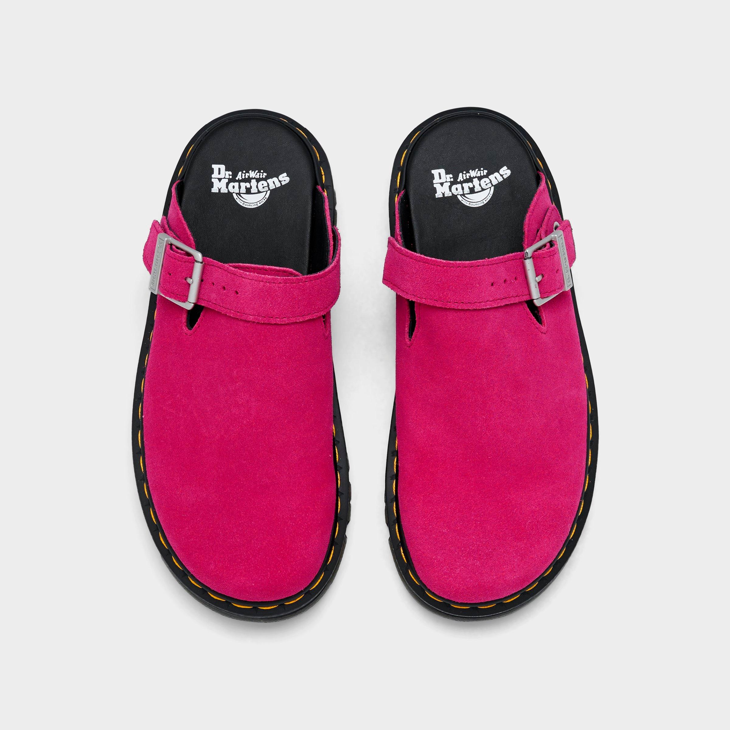 Women's Dr. Martens Zebzag Suede Slingback Mule Sandals