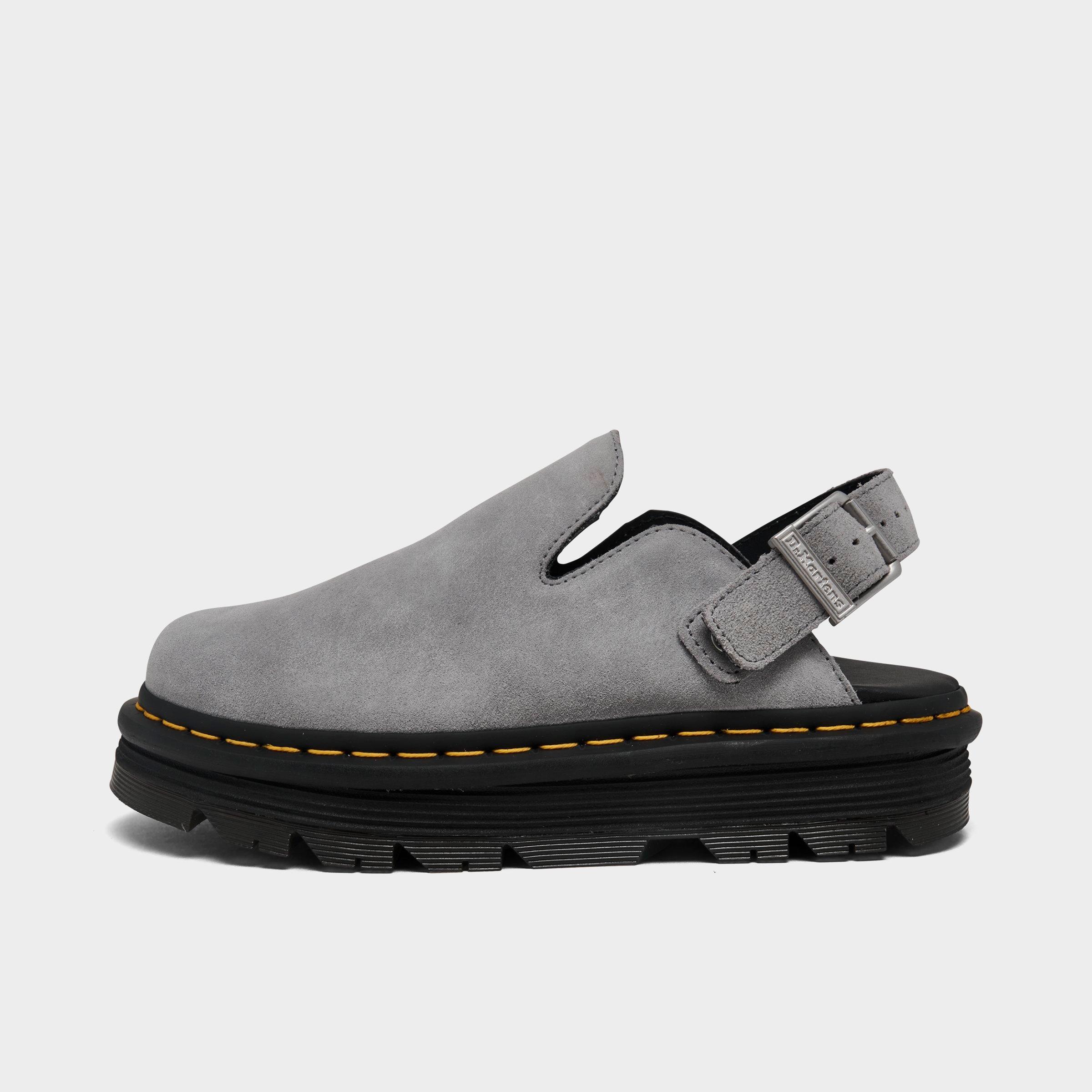 【DK】Dr.Martin 26.5 Women's Dr. Martens Zebzag Suede Slingback Mule Sandals | JD