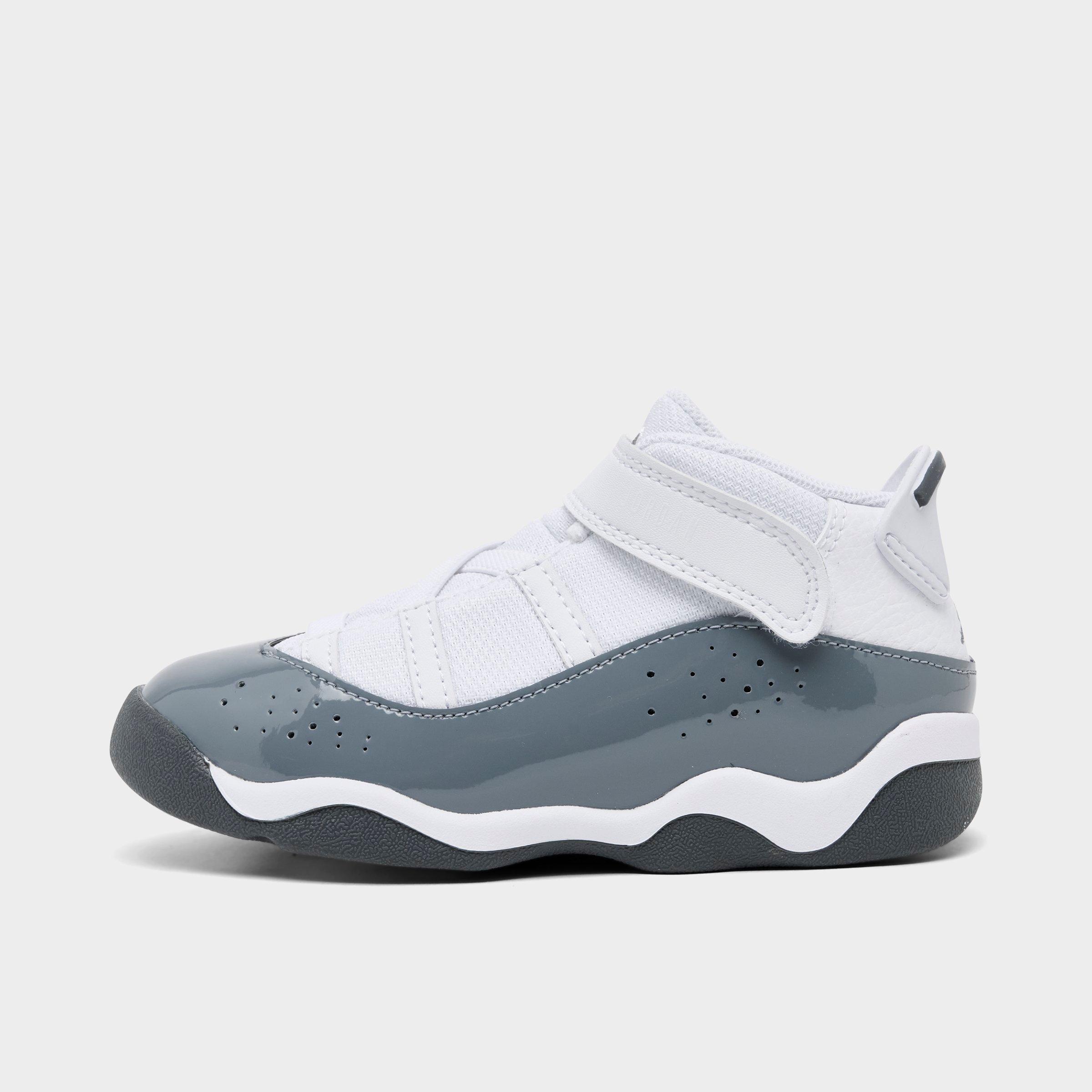 Kids' Toddler Air Jordan 6 Rings Basketball Shoes