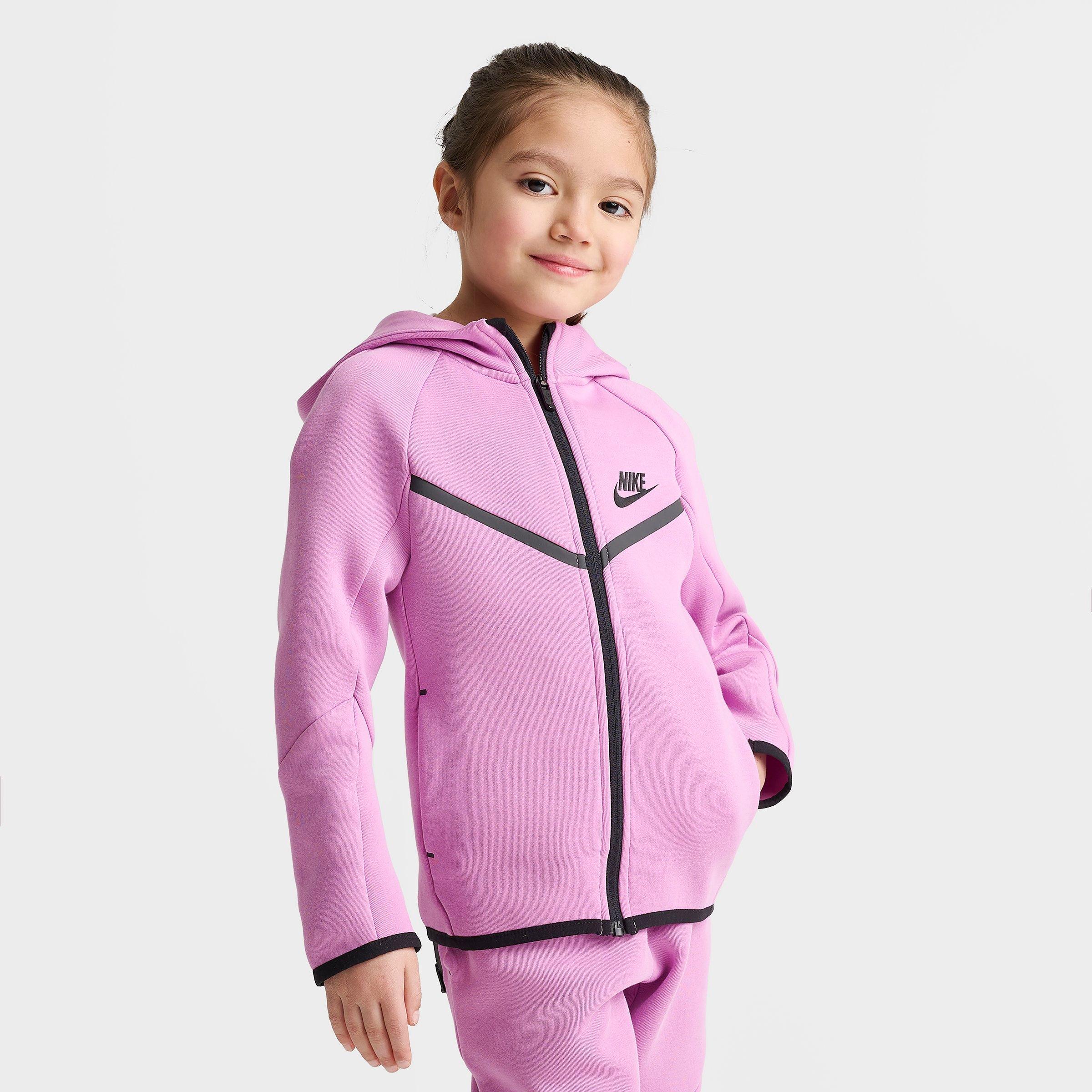 Girls' Little Kids' Nike Tech Fleece Full-Zip Set