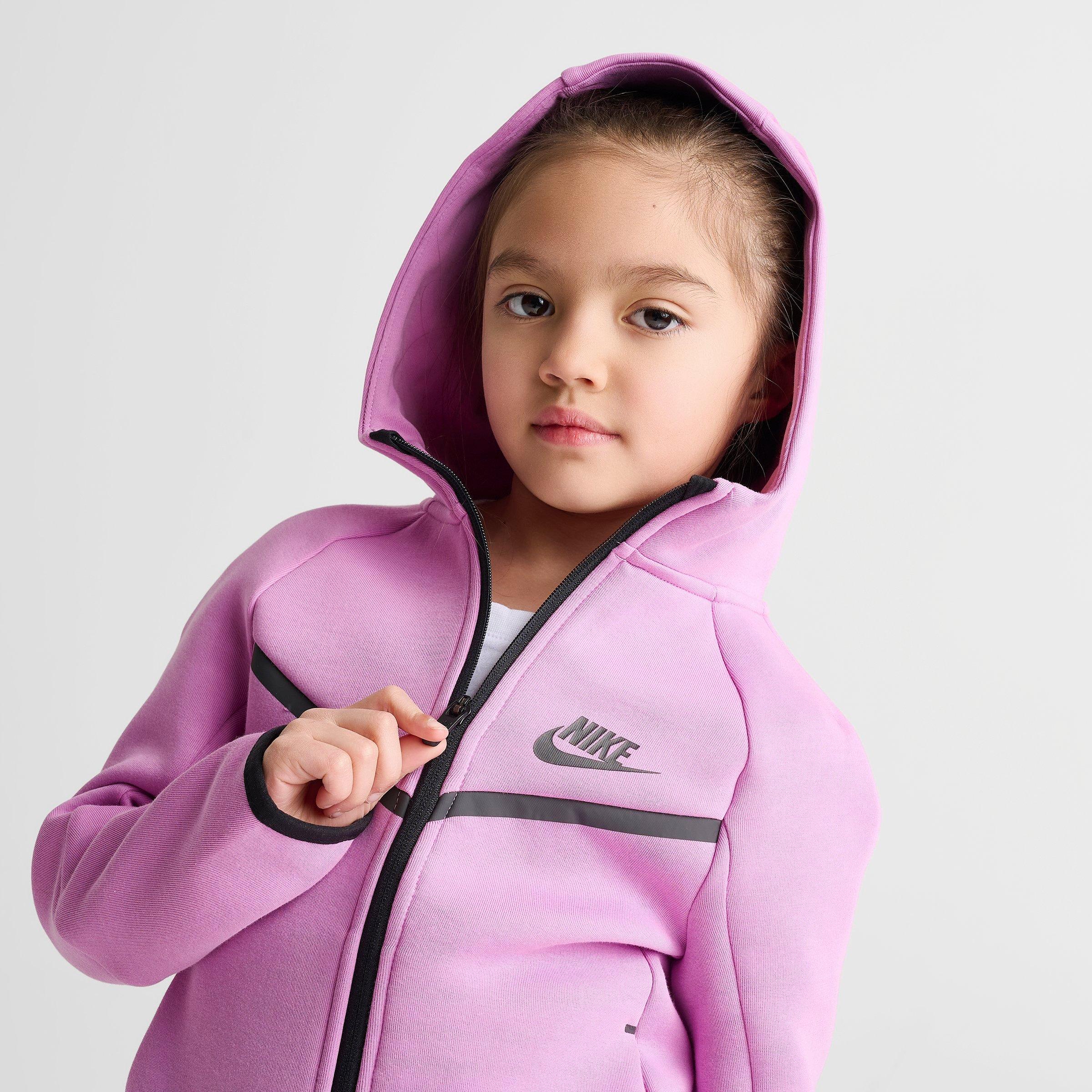 Girls' Little Kids' Nike Tech Fleece Full-Zip Set
