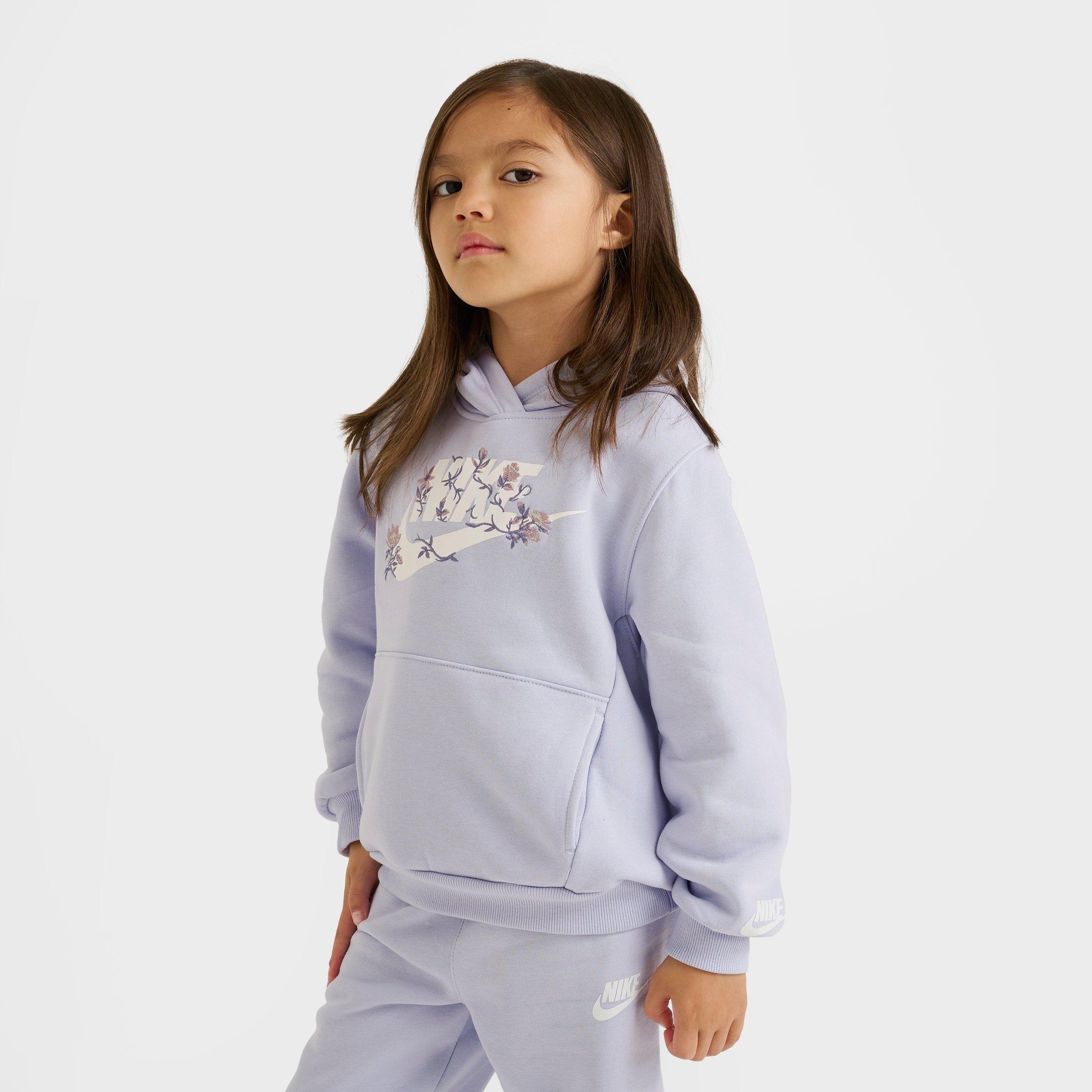 Girls' Little Kids' Nike Floral Futura Hoodie and Joggers Set