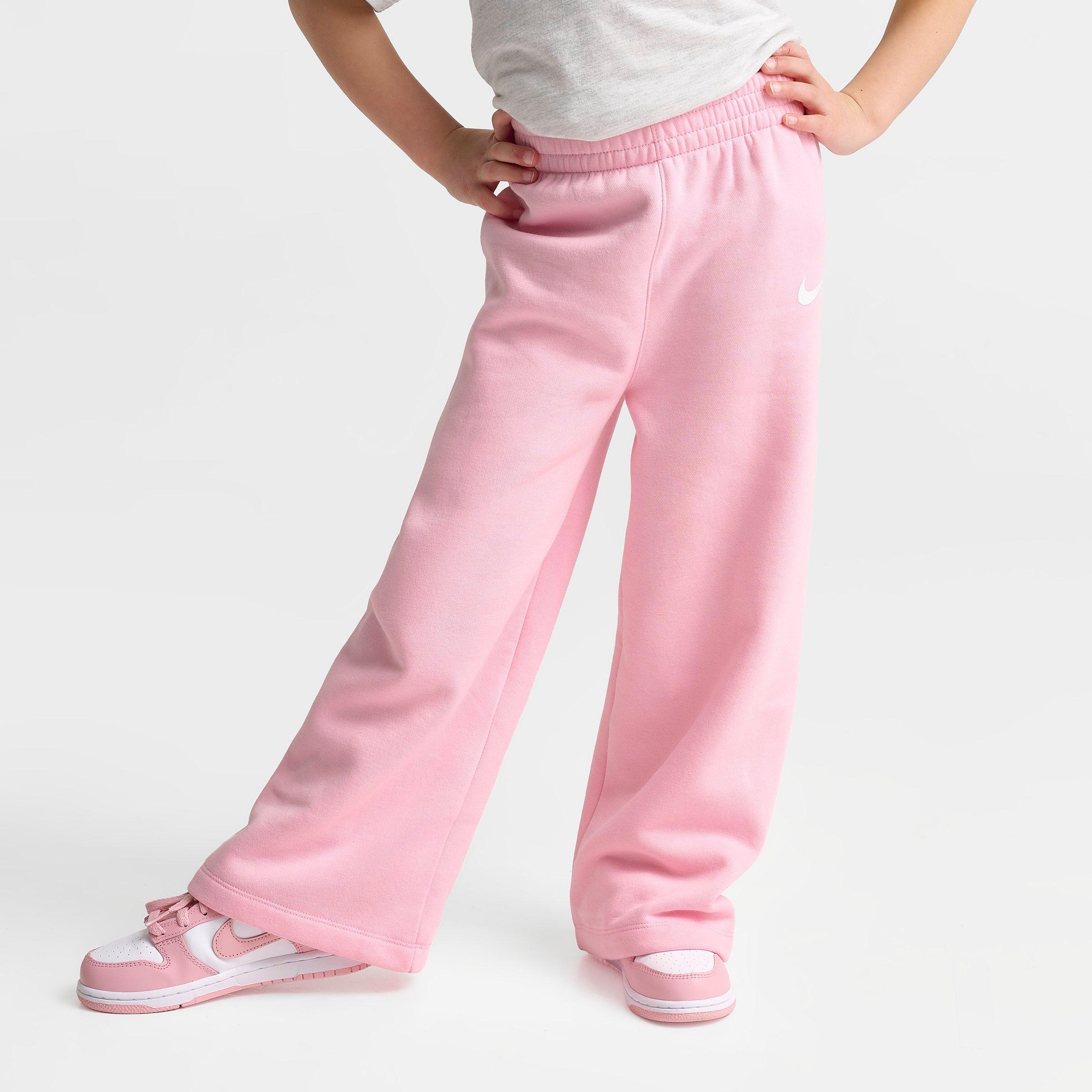Girls' Little Kids' Nike Full-Zip Hoodie and Wide Leg Sweatpants Set