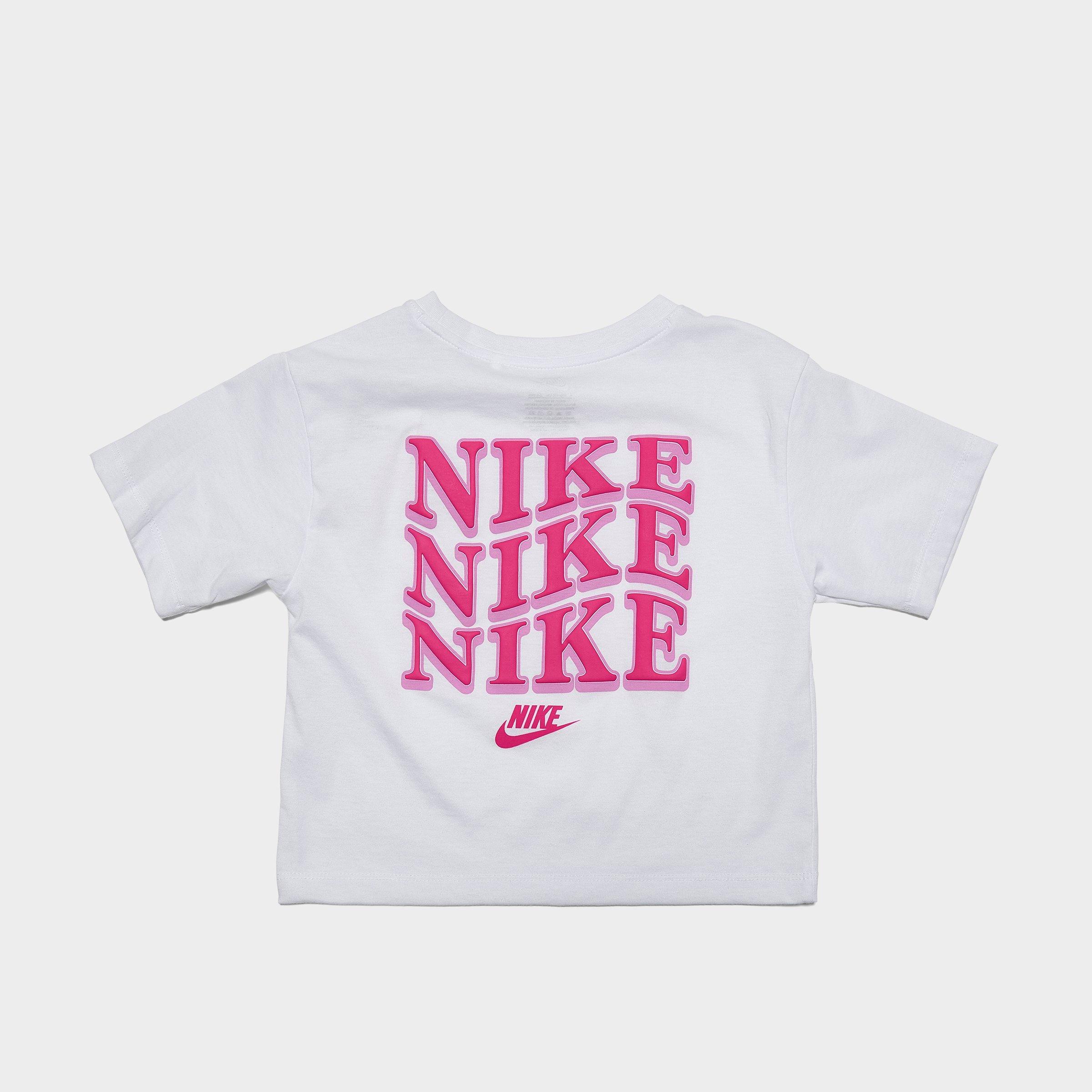Girls' Little Kids' Nike T-Shirt and Shorts Set
