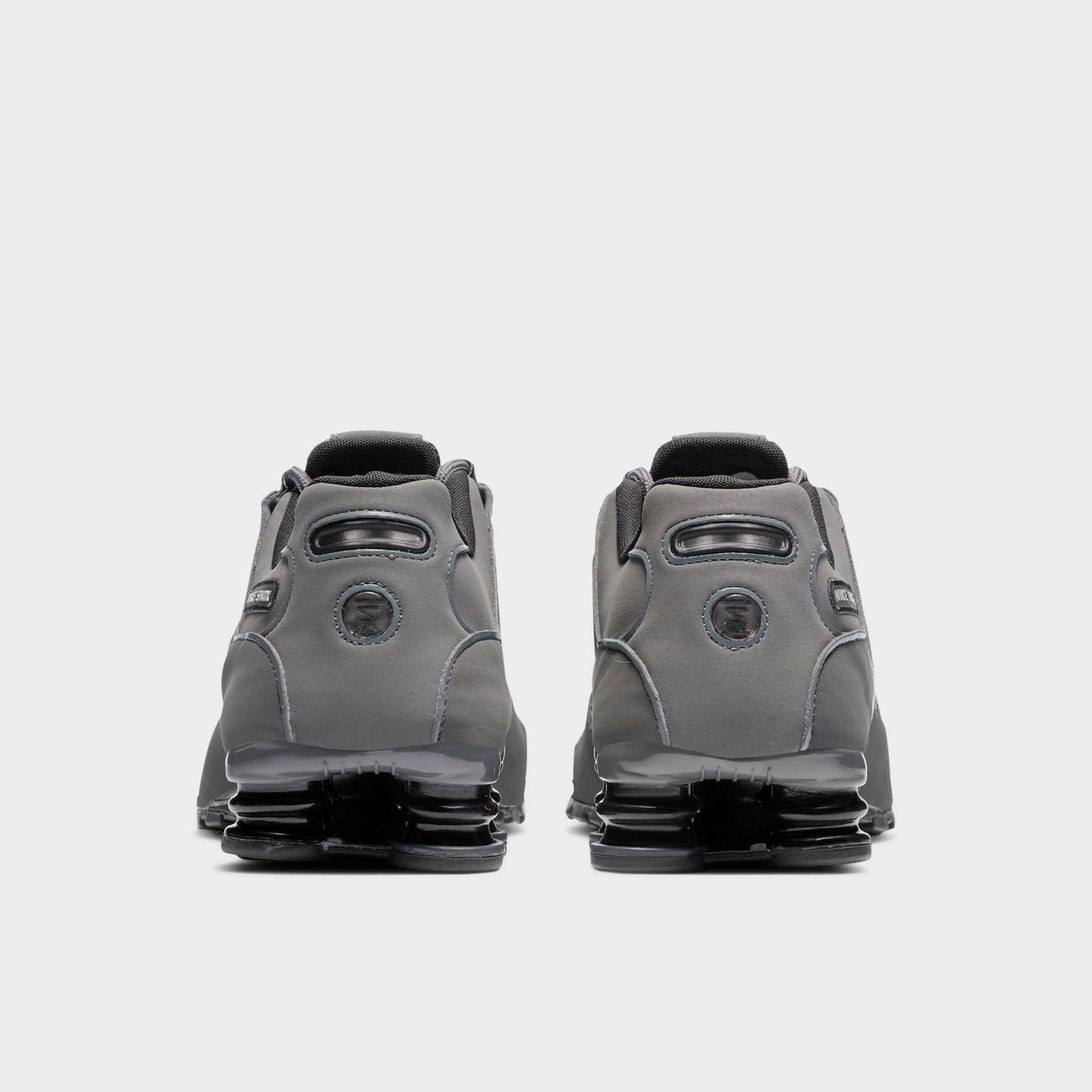 Men's Nike Shox NZ Casual Shoes - Dark Grey/Metallic Iron Ore