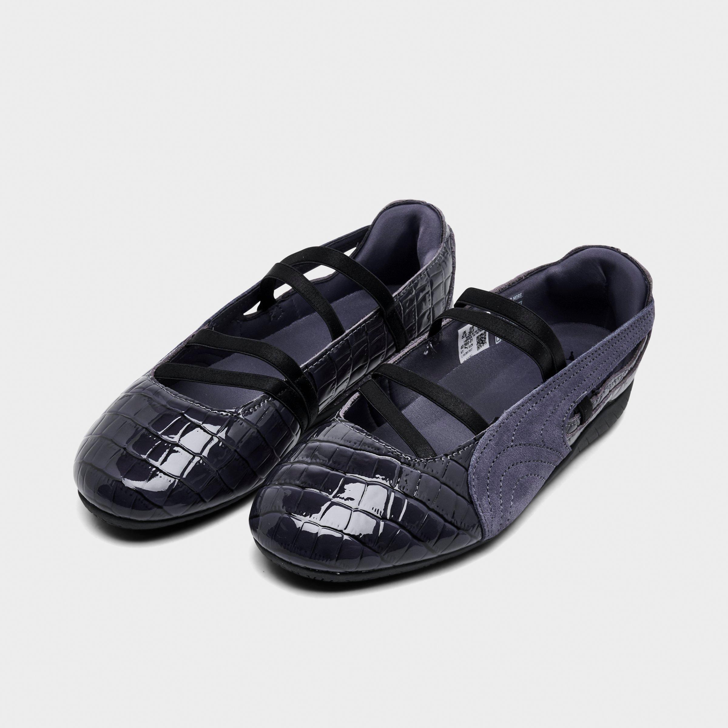 Women's Puma Speedcat Croc-Texture Ballet Shoes