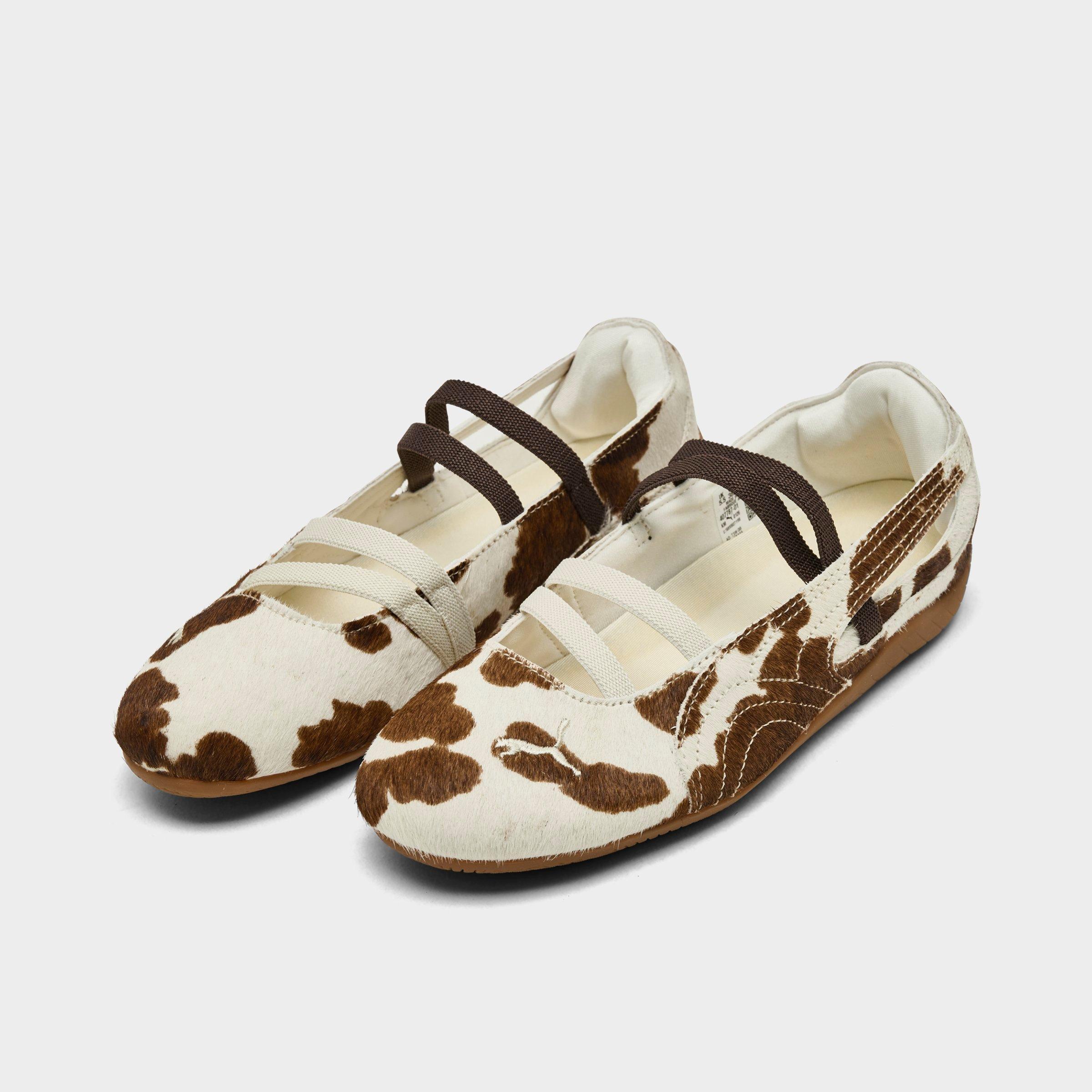 Women's Puma Speedcat Croc-Texture Ballet Shoes
