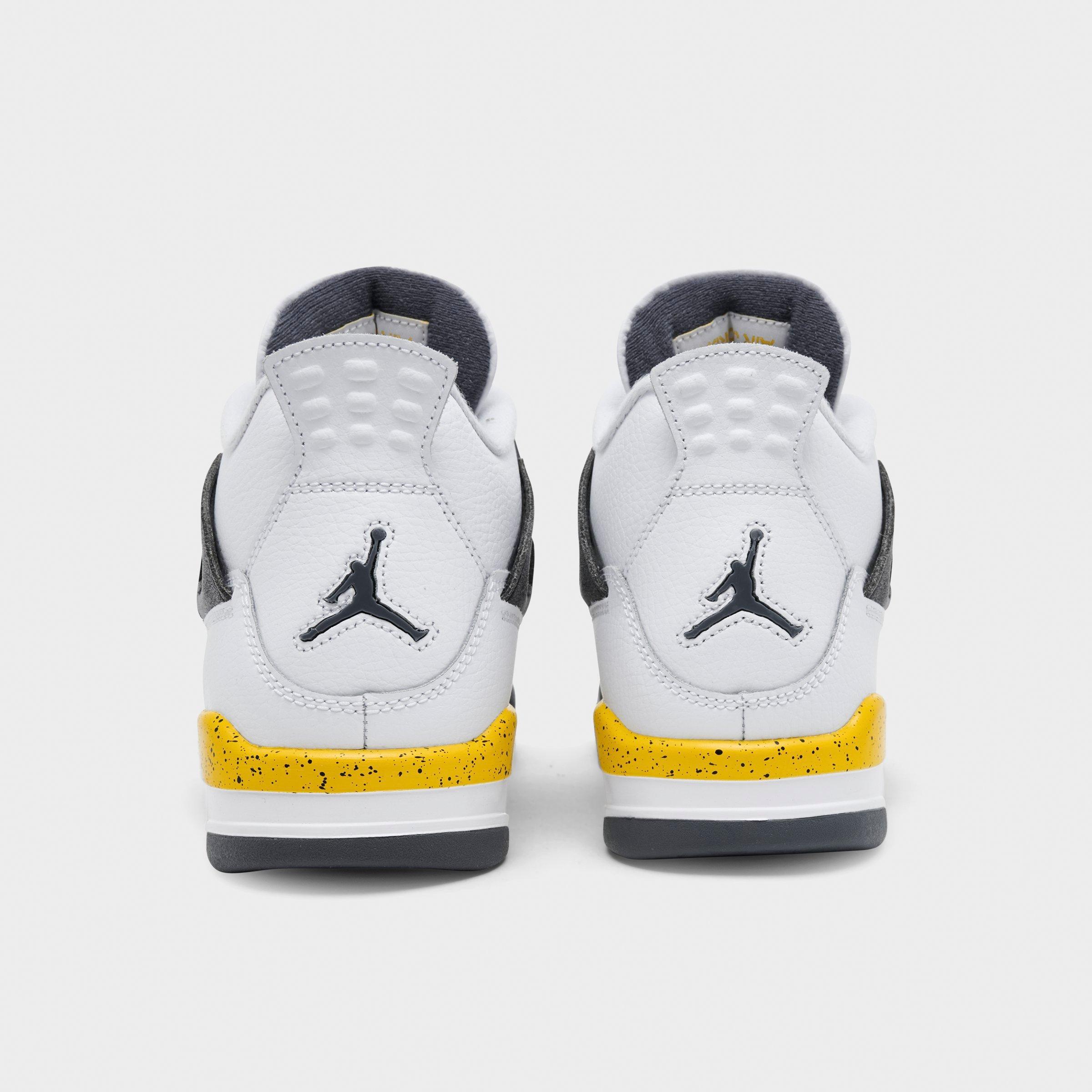Big Kids' Air Jordan Retro 4 Basketball Shoes