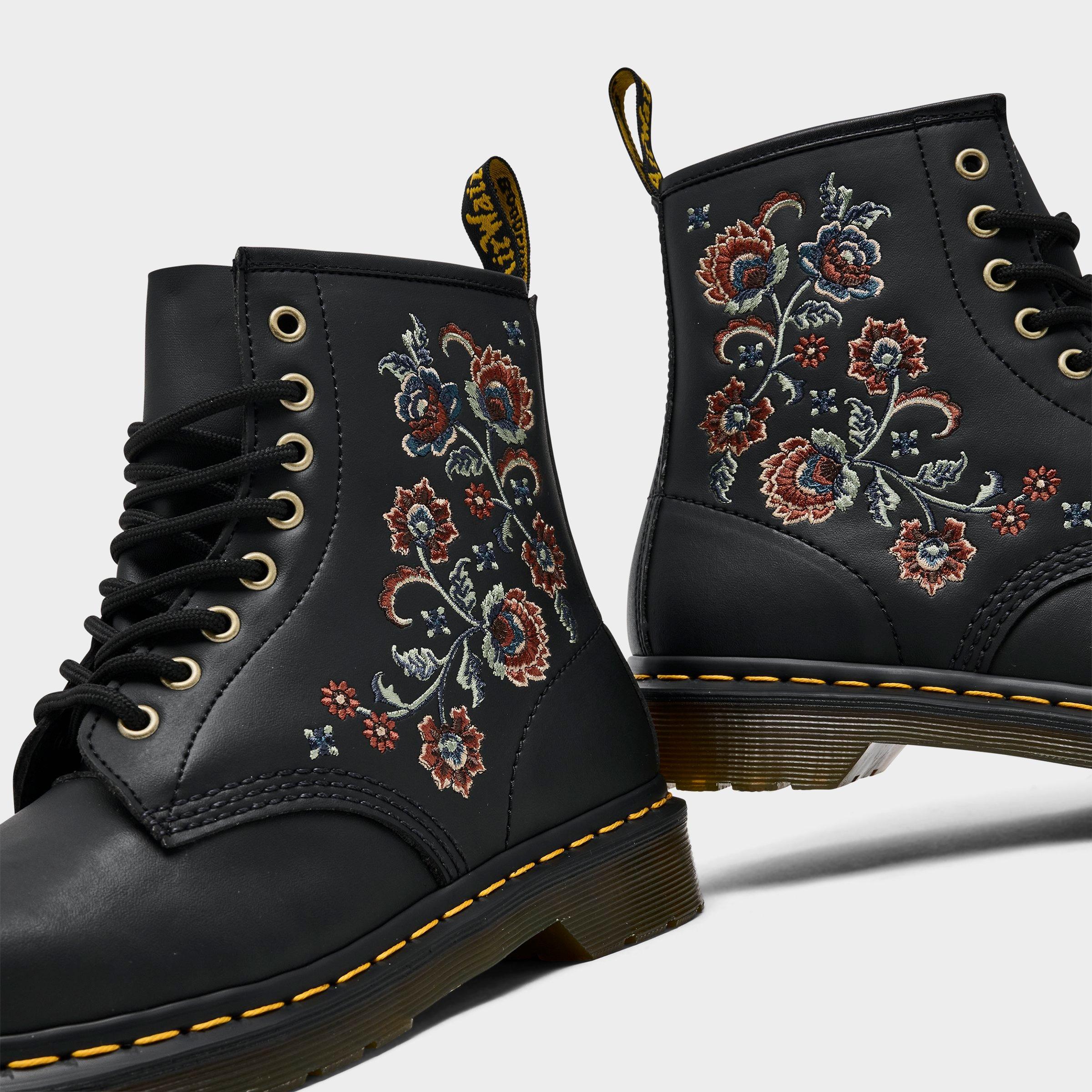 Women's Dr. Martens 1460 Vonda TF Floral Print Lace Up Boots