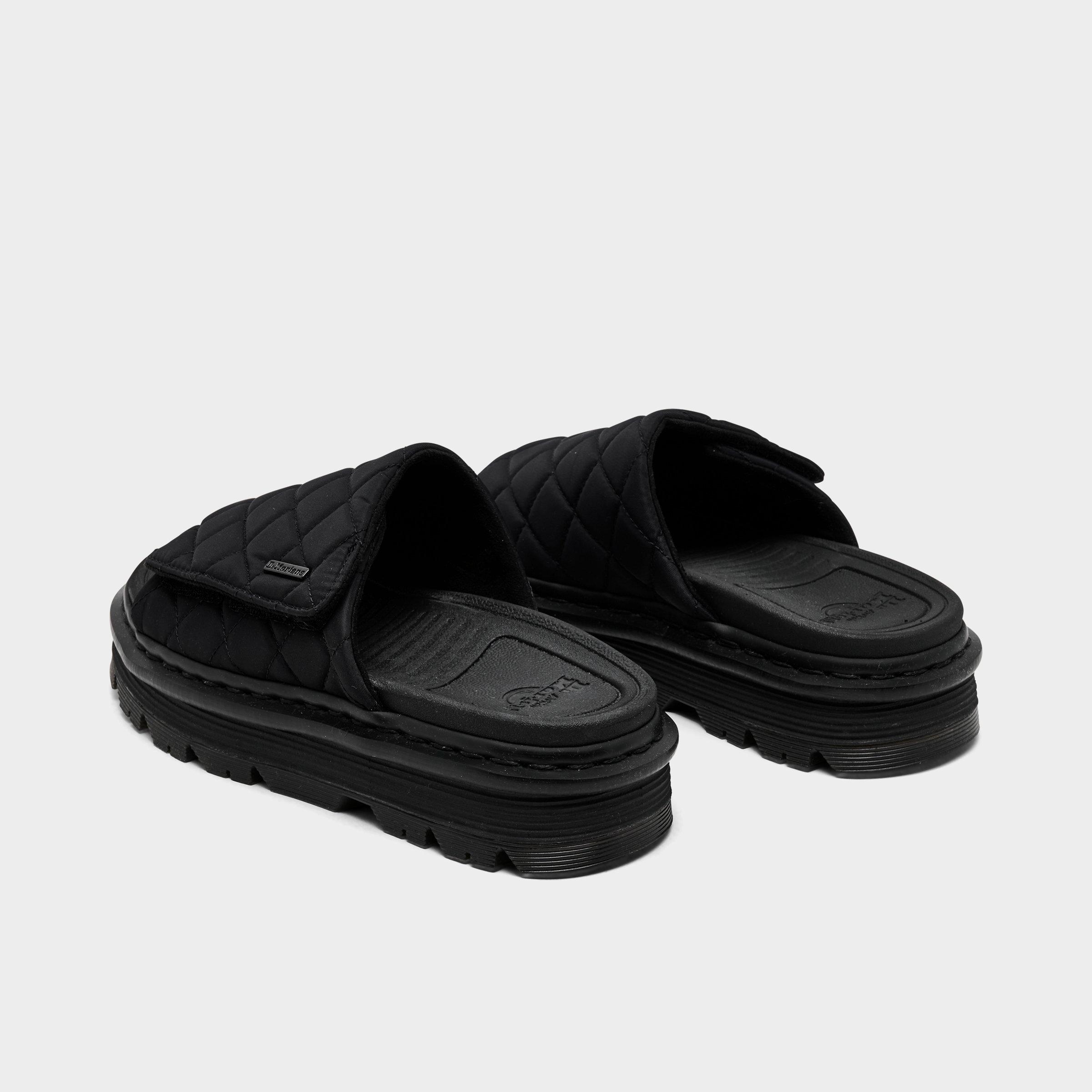 Women's Dr. Martens Suede Strap Platform Slide Sandals