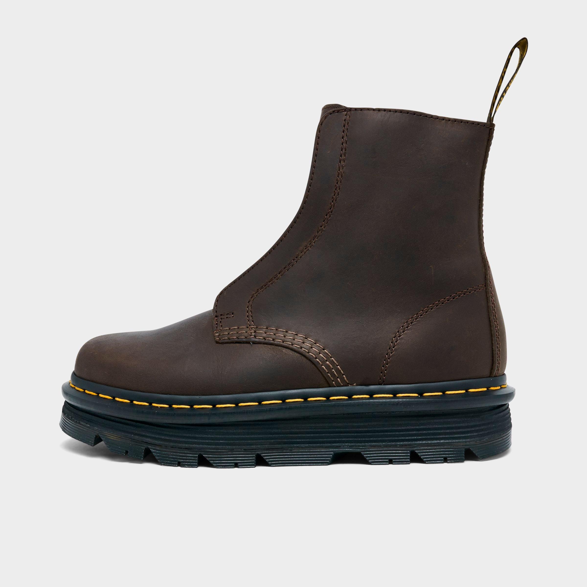 Women's Dr. Martens Zebzag Leather Laceless Slip-On Boots | JD Sports