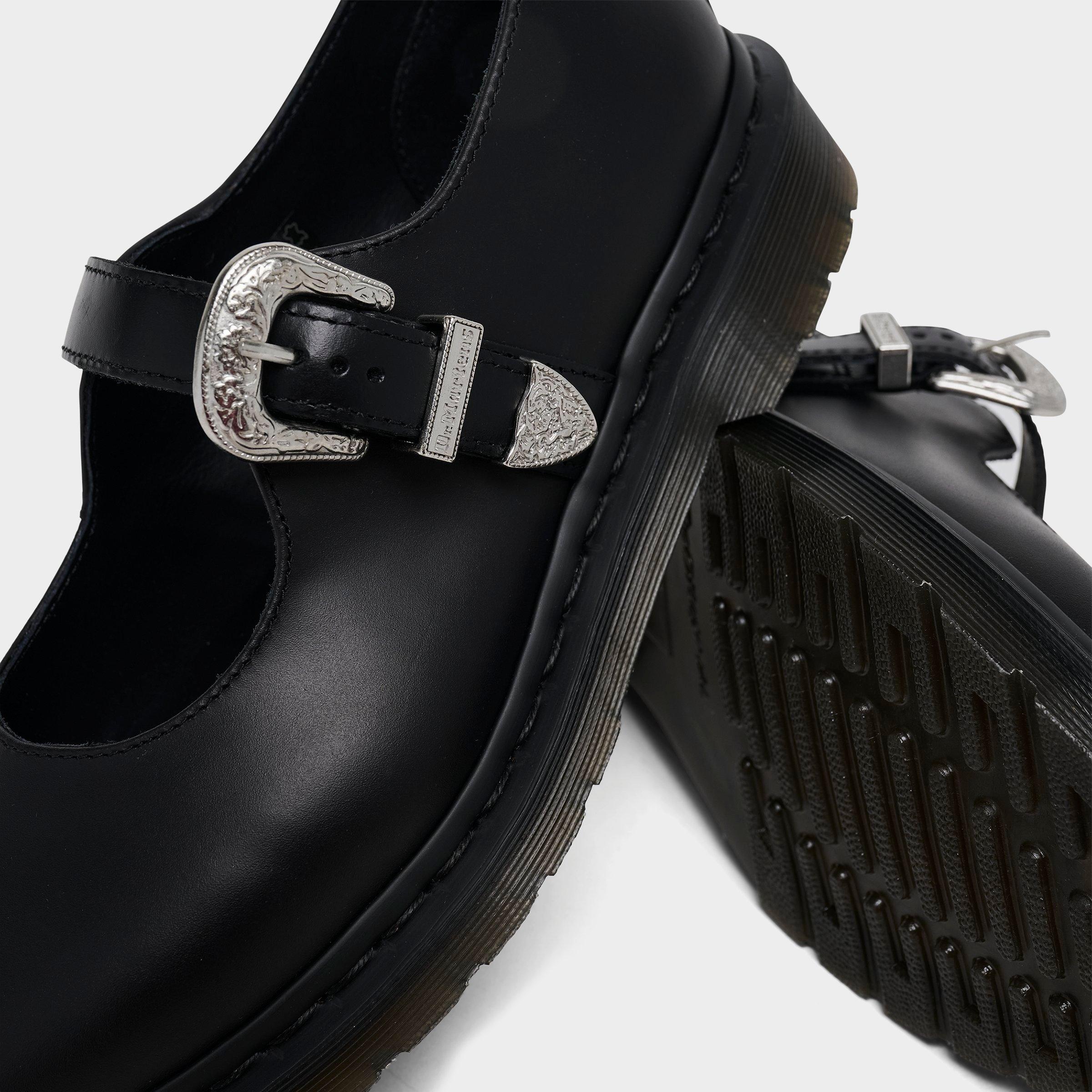 Women's Dr. Martens Elphie Buckle Atlas Mary Jane Leather Casual Shoes