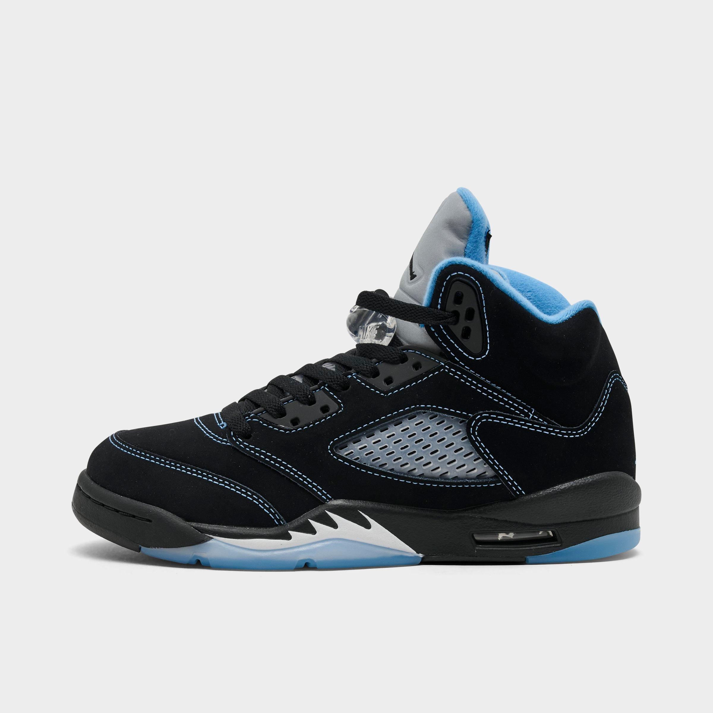 Big Kids' Air Jordan Retro 5 Basketball Shoes