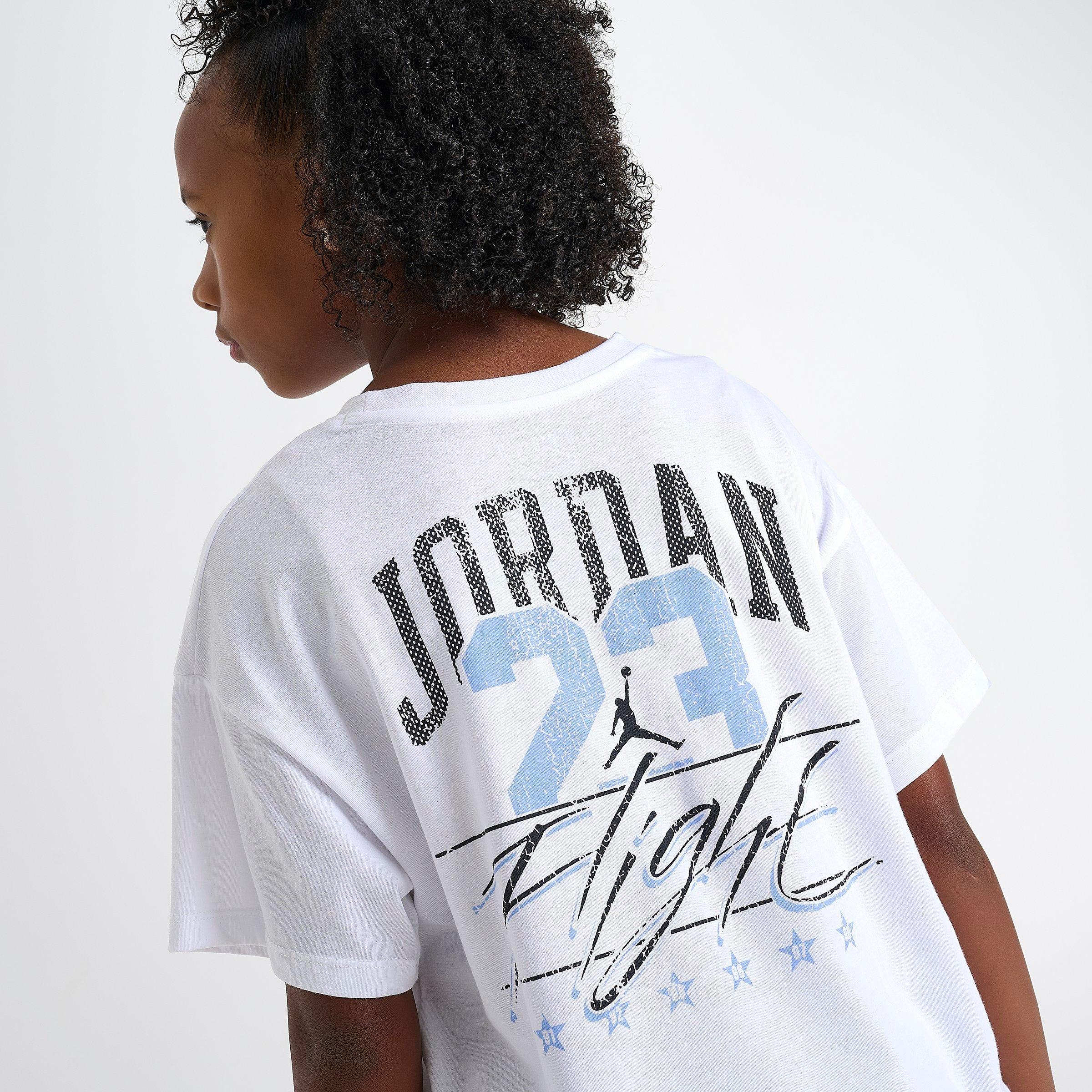 Girls' Jordan Distressed Collegiate T-Shirt