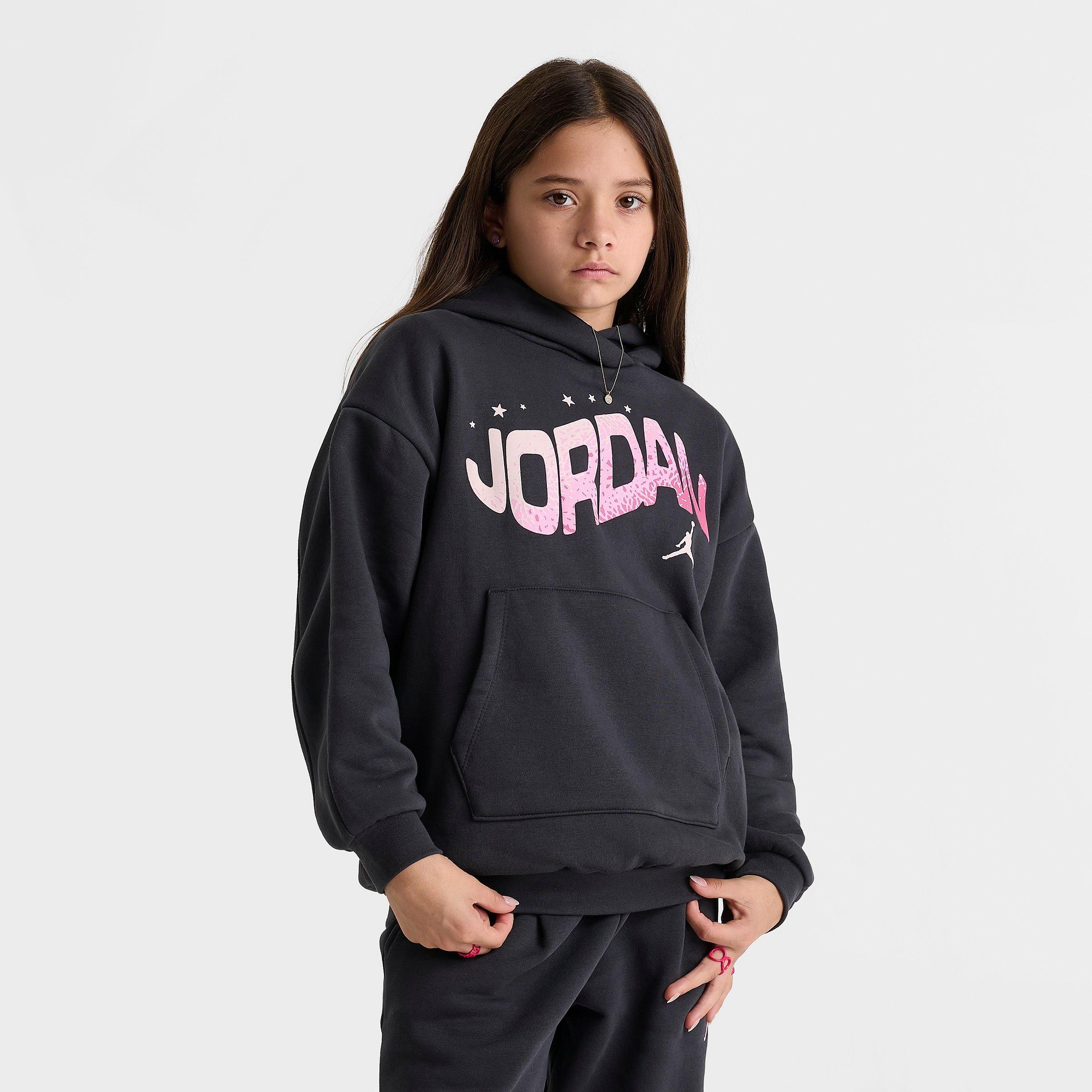 Girls' Big Kids' Jordan Flight Club Bubble Pullover Hoodie