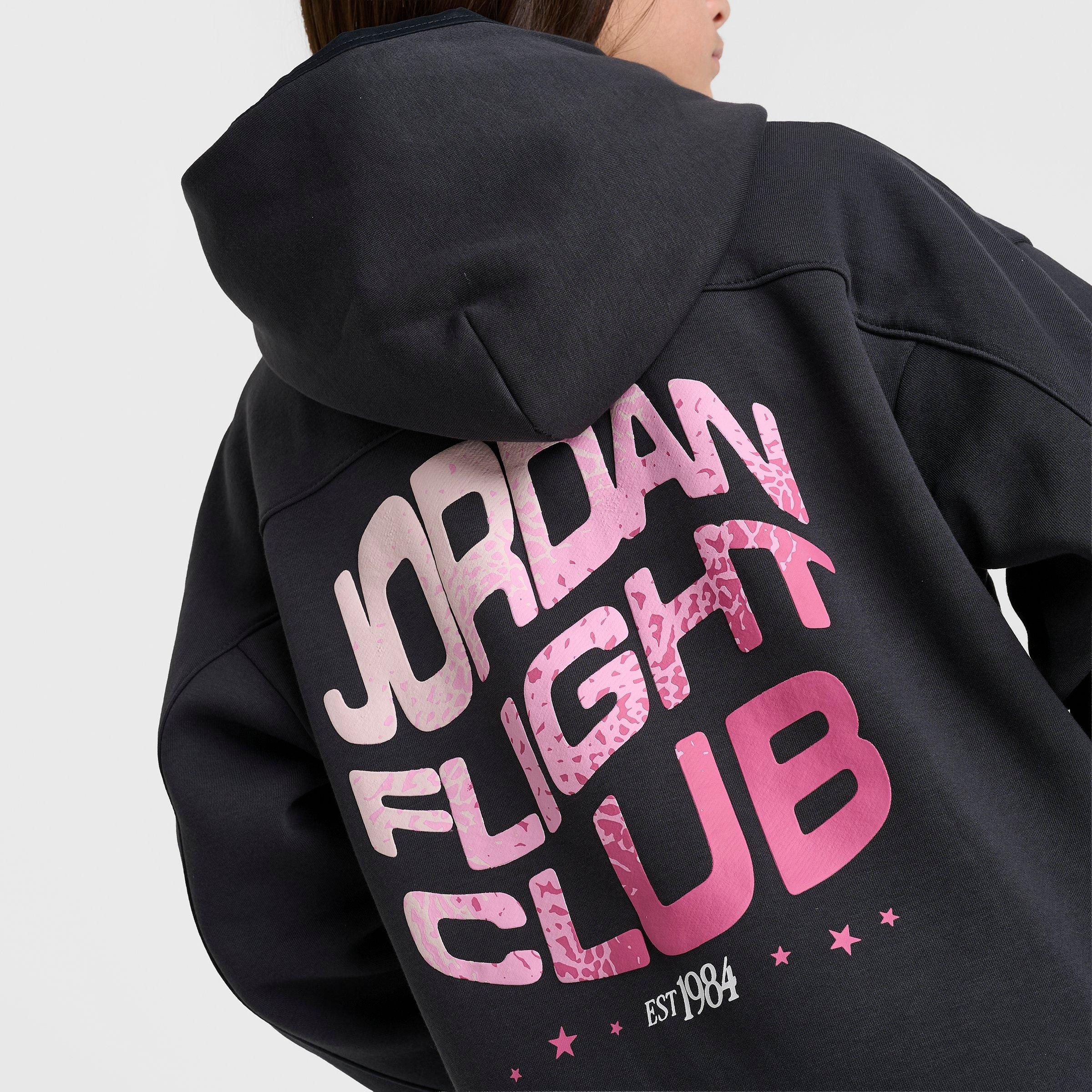 Girls' Big Kids' Jordan Flight Club Bubble Pullover Hoodie