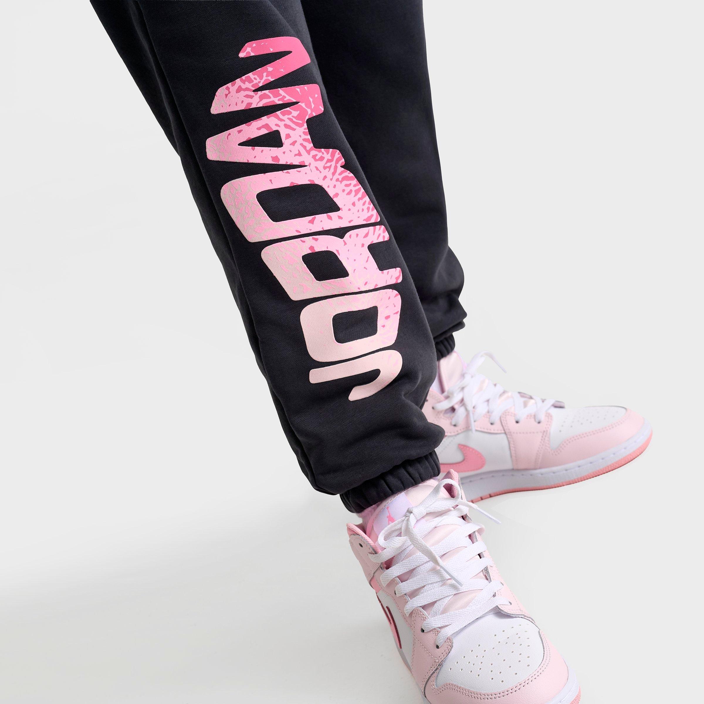Girls' Big Kids' Jordan Bubble Wave Jogger Pants