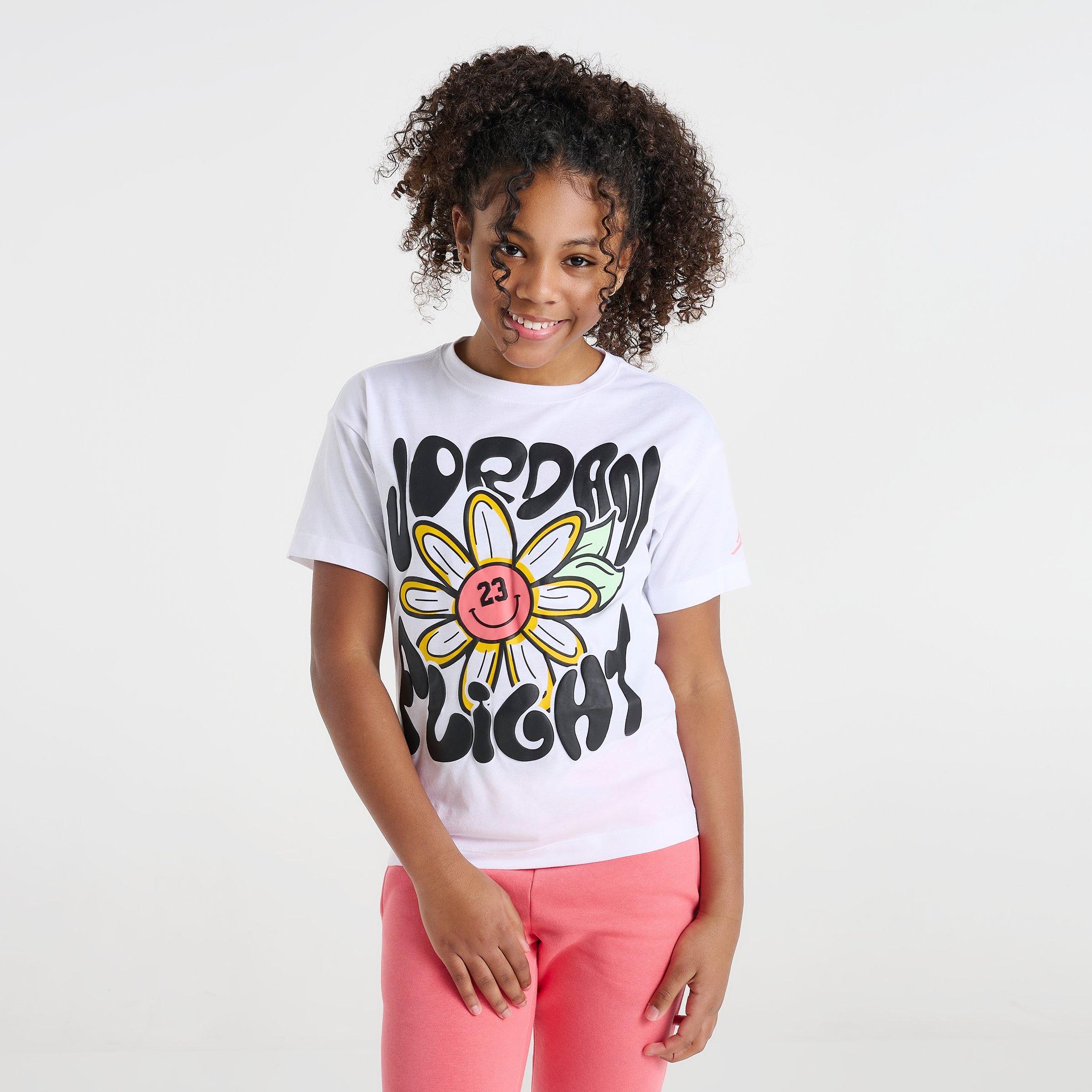 Girls' Big Kids' Jordan Flight Floral T-Shirt