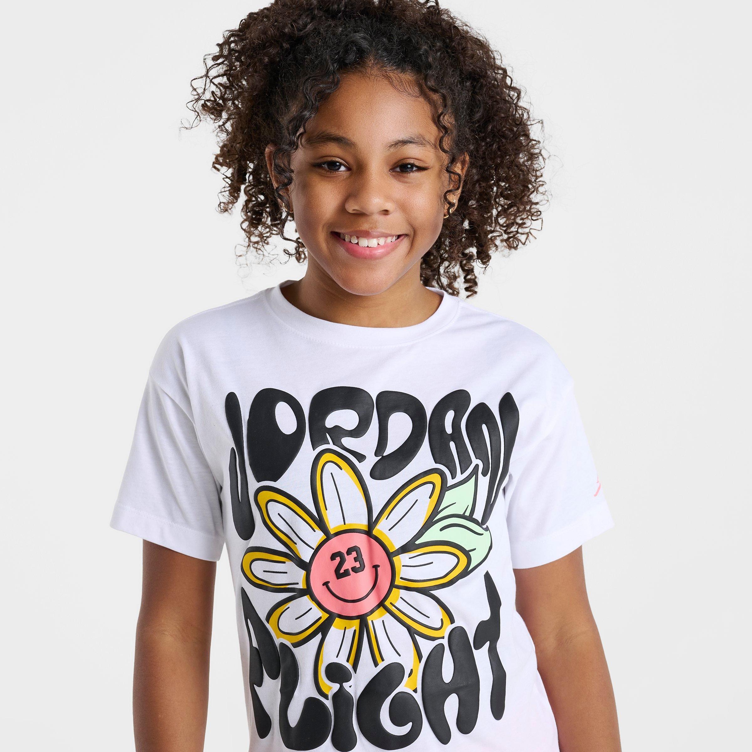 Girls' Big Kids' Jordan Flight Floral T-Shirt