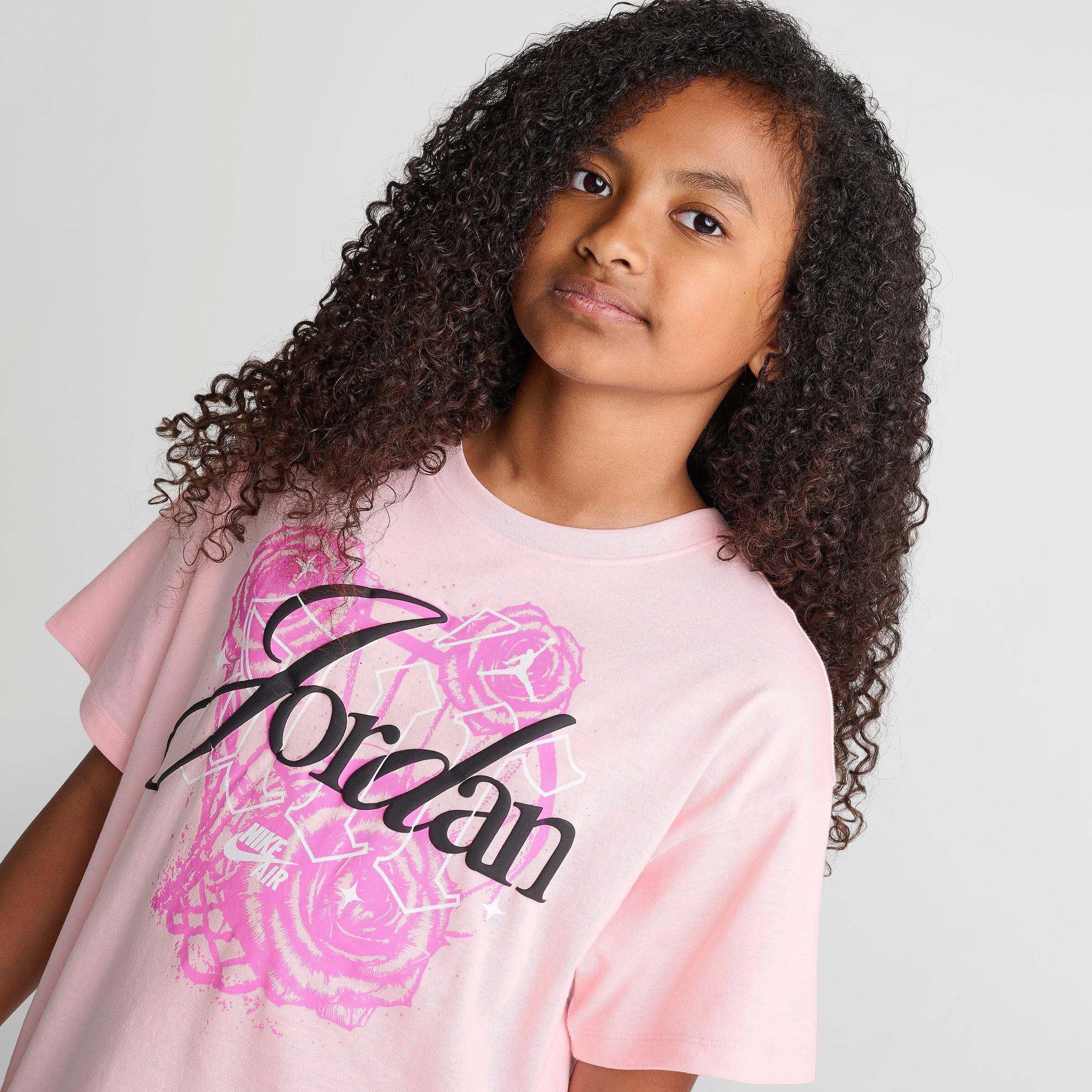 Girls' Big Kids' Jordan Floral Flight T-Shirt