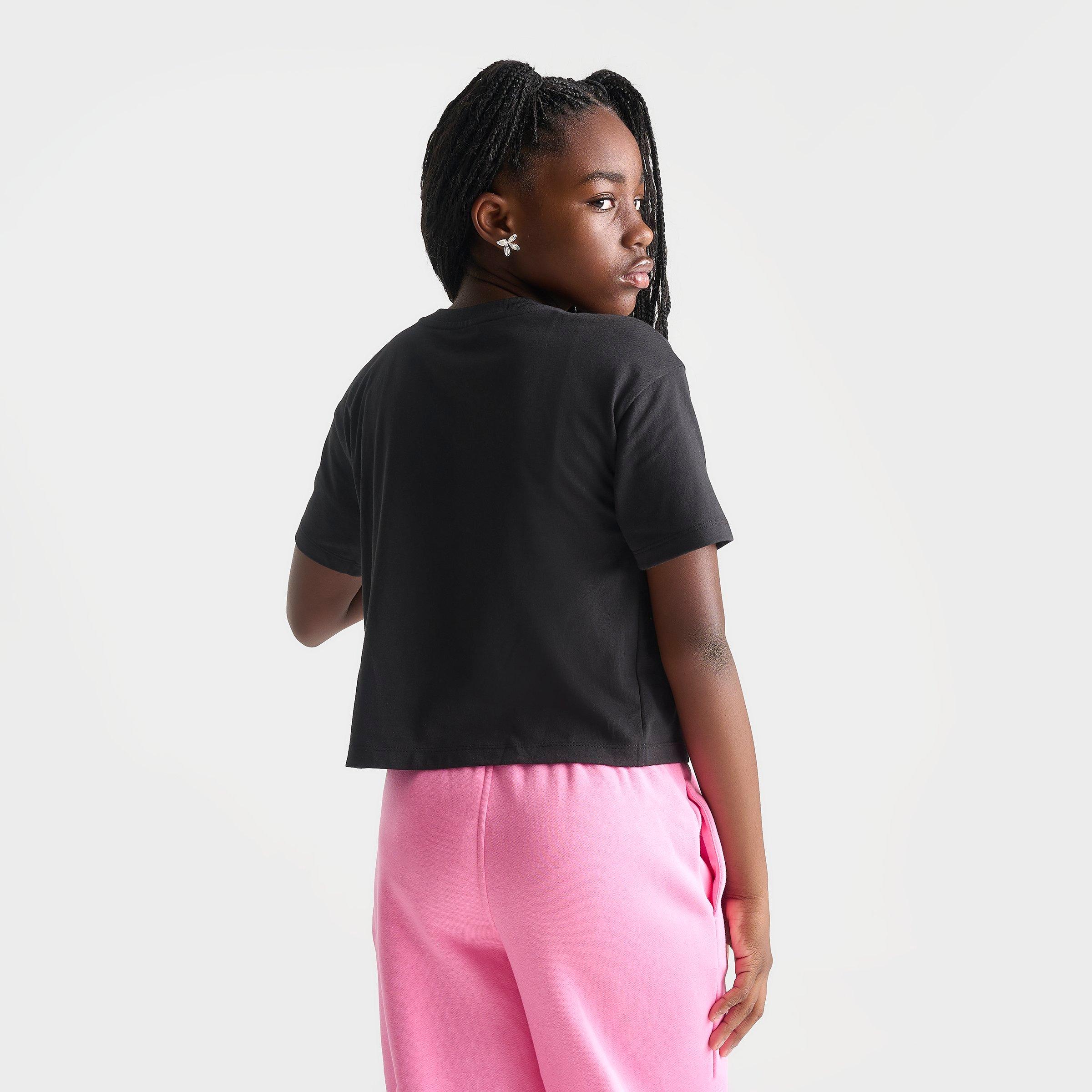 Girls' Big Kids' Jordan Greatness Crown Cropped T-Shirt