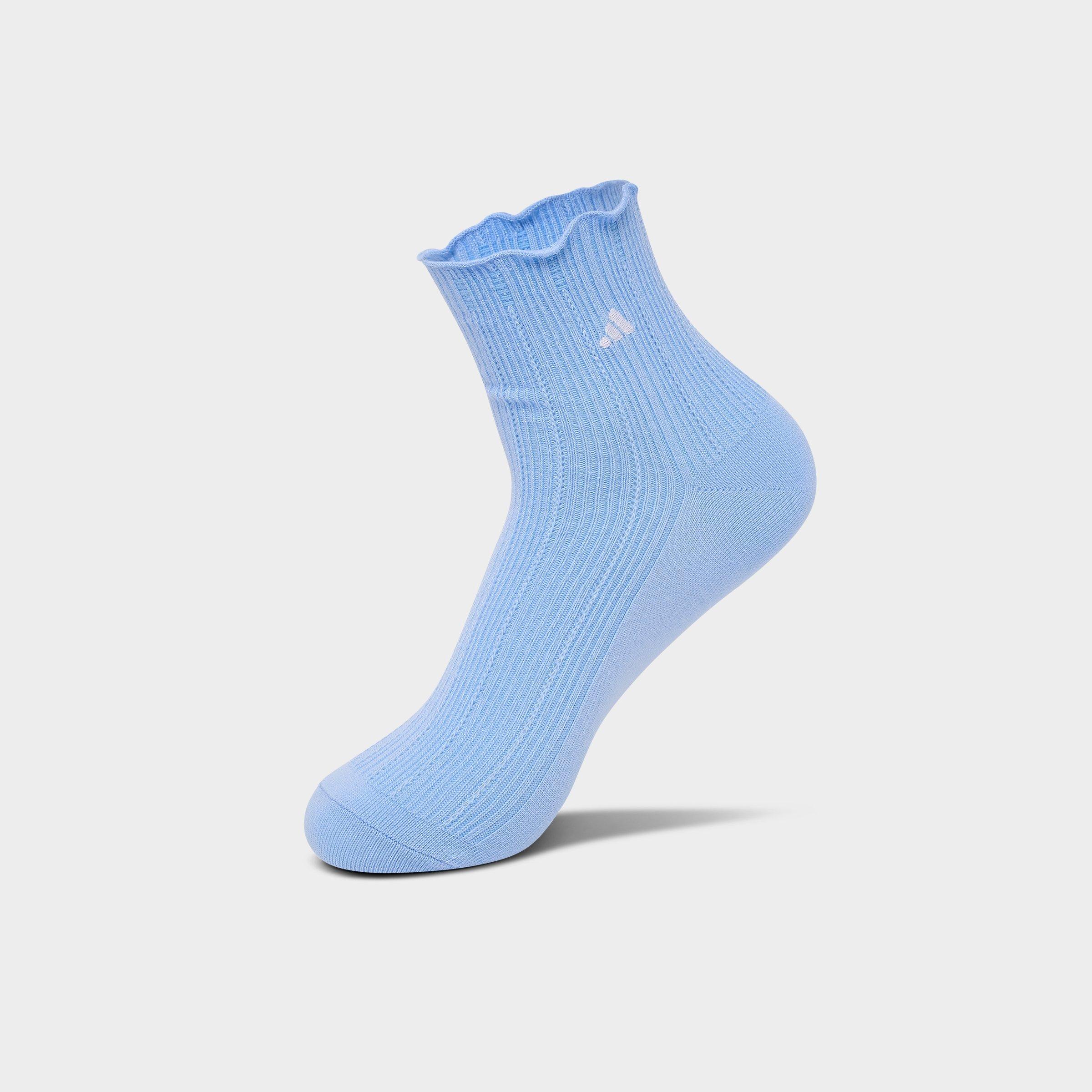Women's adidas Originals Ruffle Quarter Socks (3-Pack)