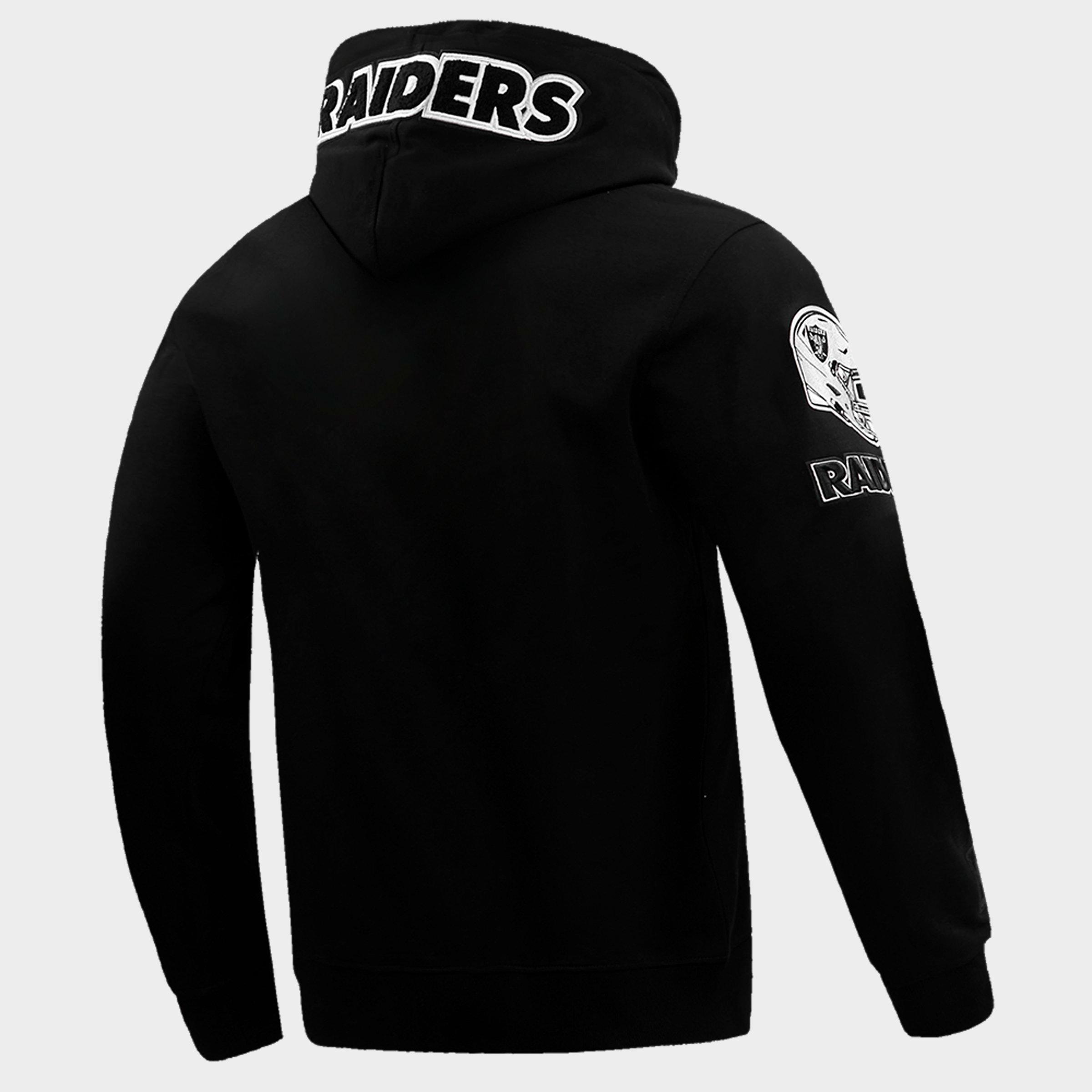 Men's Pro Standard Las Vegas Raiders NFL Classics Chenille Pullover Hoodie