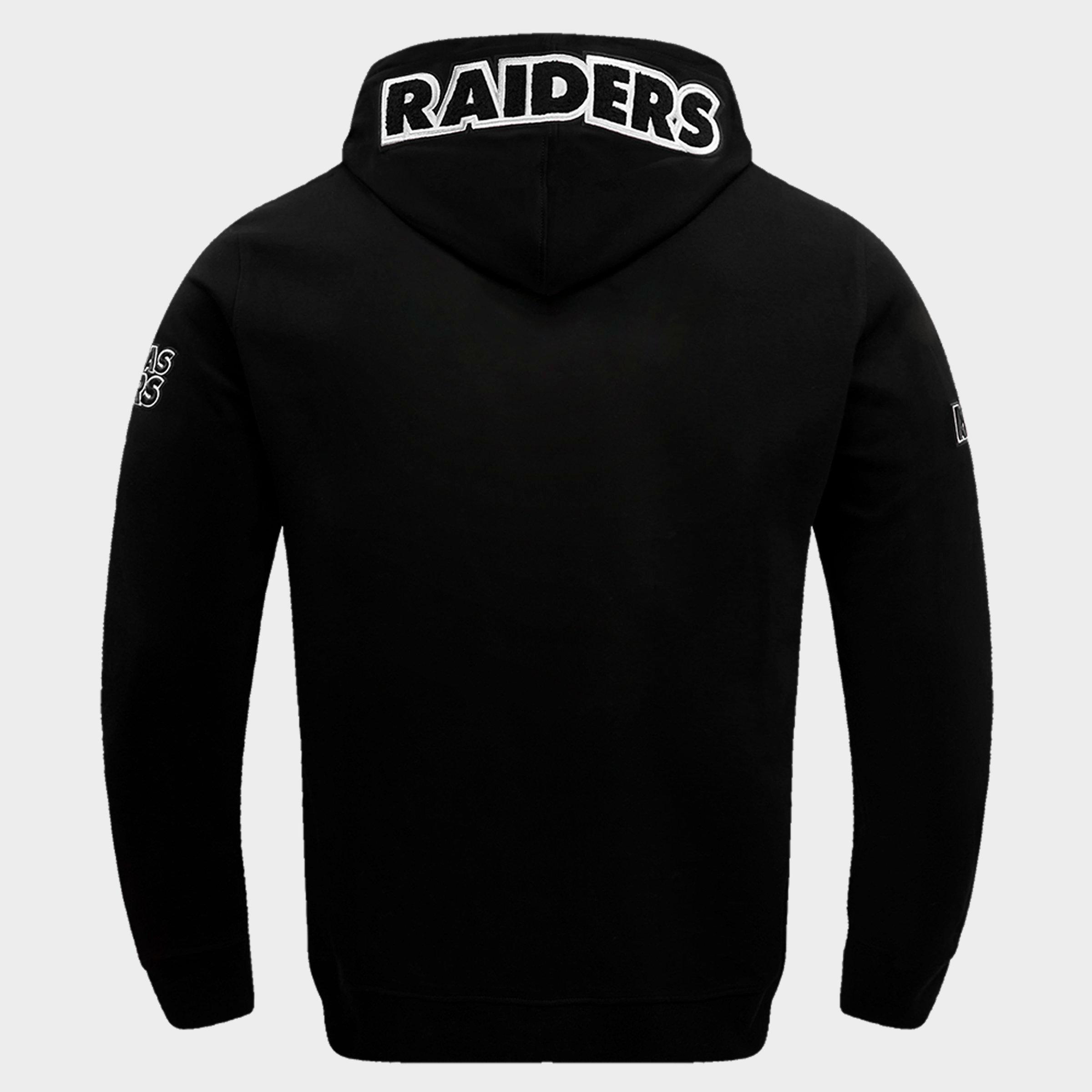 Men's Pro Standard Las Vegas Raiders NFL Classics Chenille Pullover Hoodie