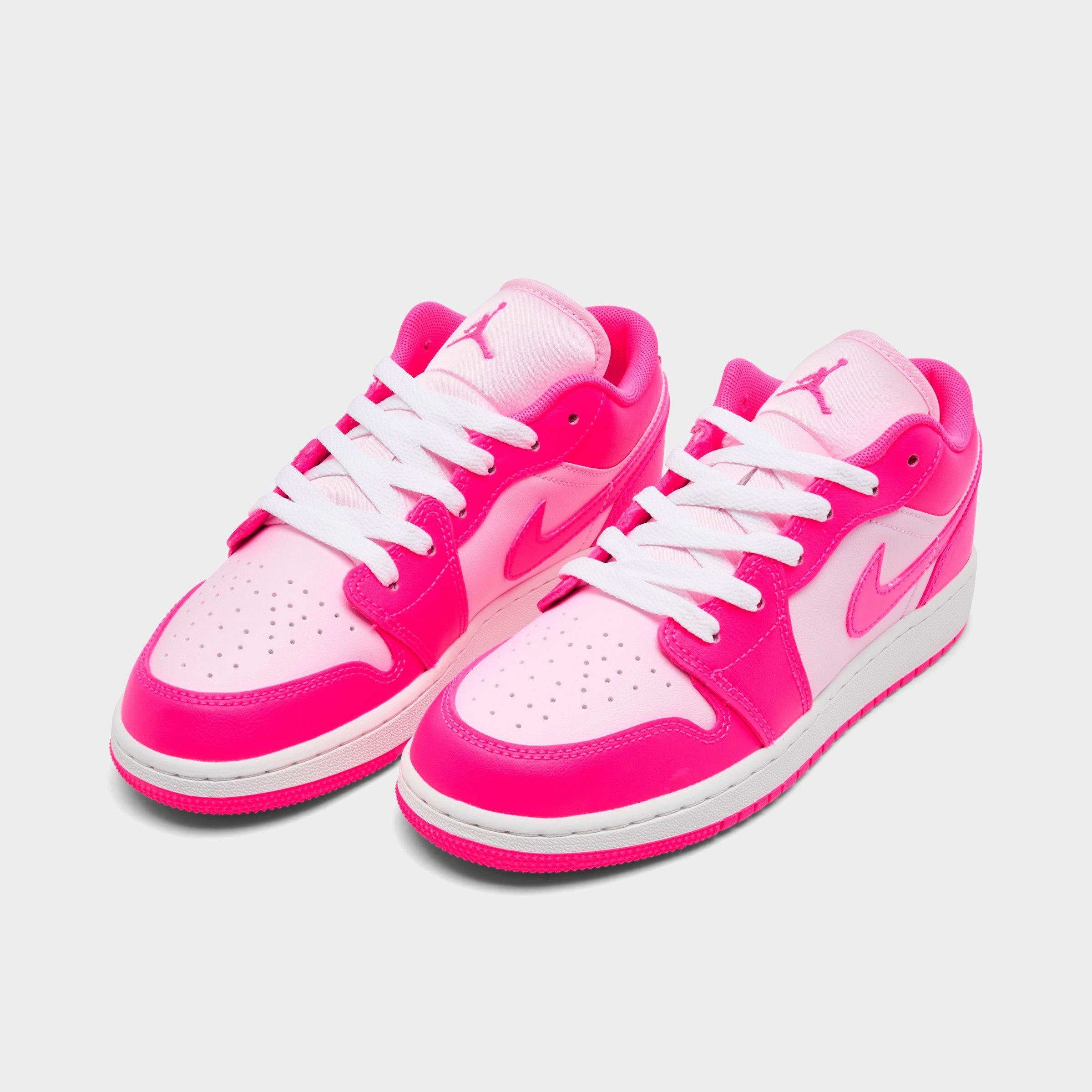 Big Kids' Air Jordan Retro 1 Low Casual Shoes