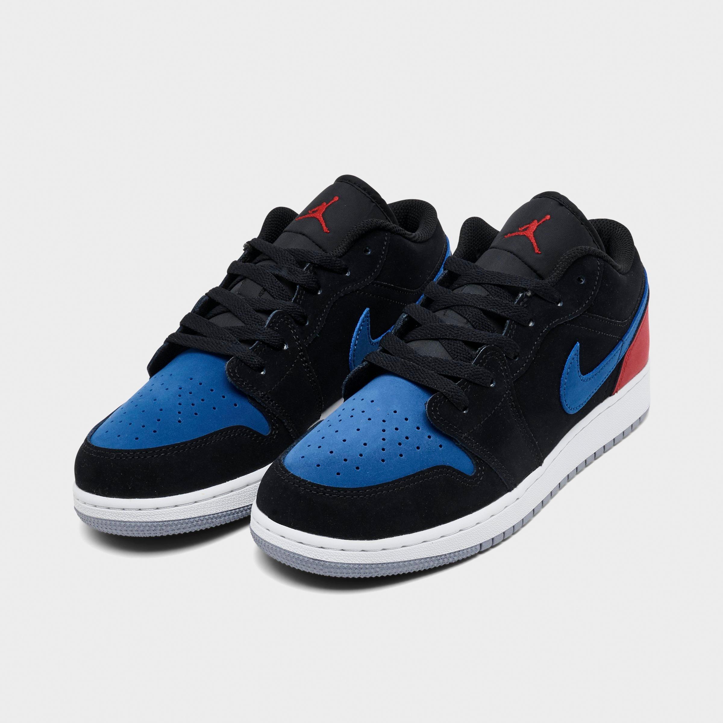 Big Kids' Air Jordan Retro 1 Low Casual Shoes