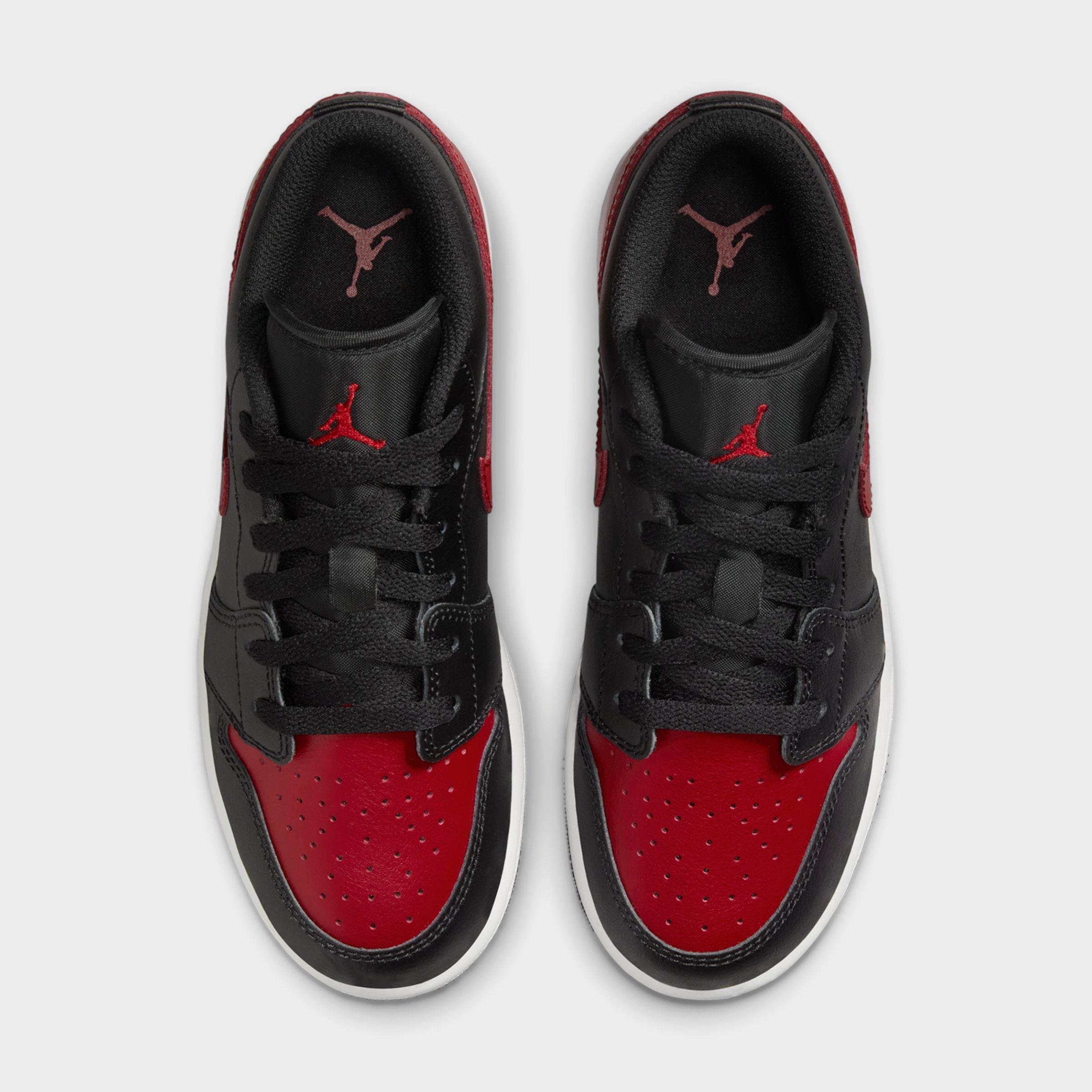 Big Kids' Air Jordan Retro 1 Low Casual Shoes