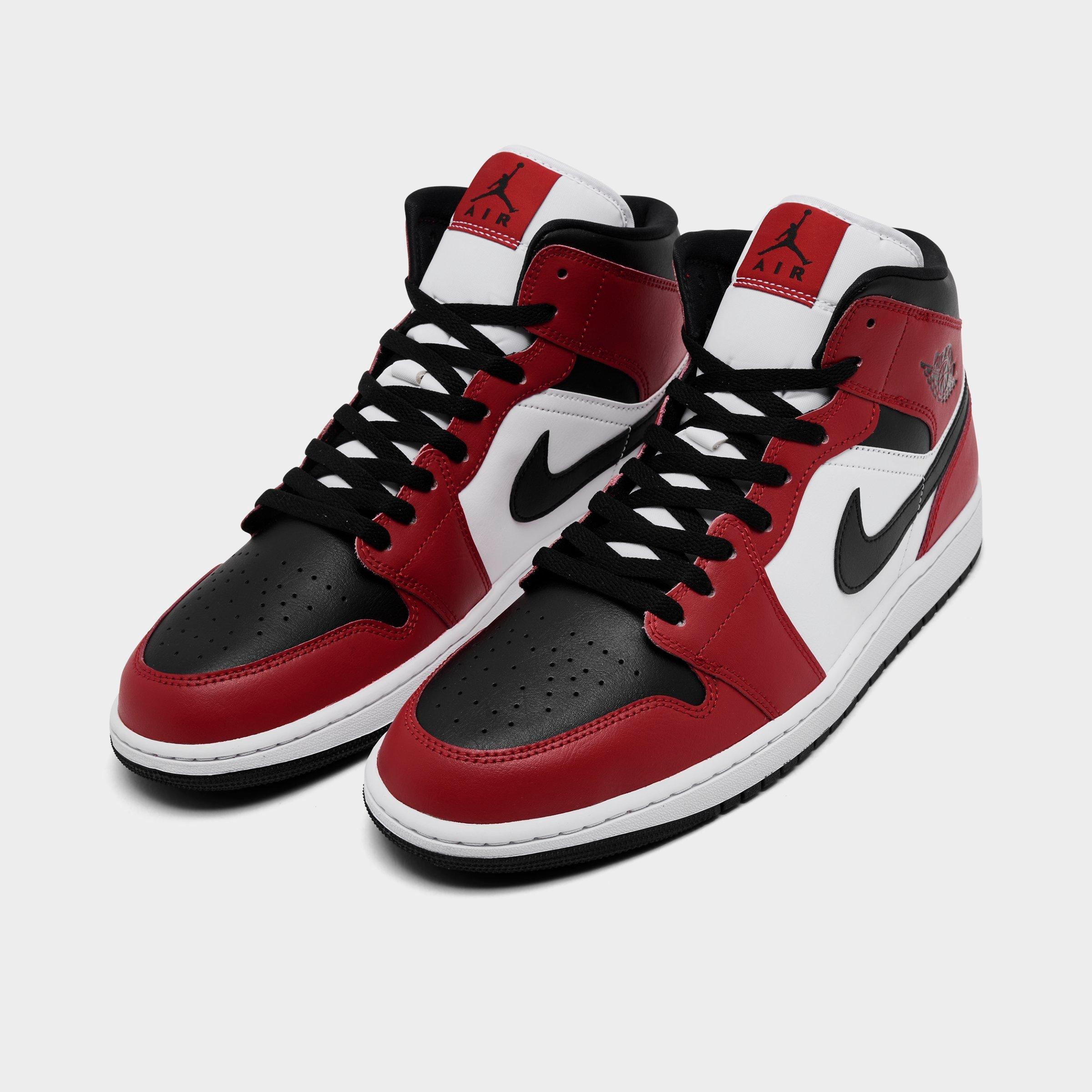 Men's Air Jordan Retro 1 Mid Casual Shoes